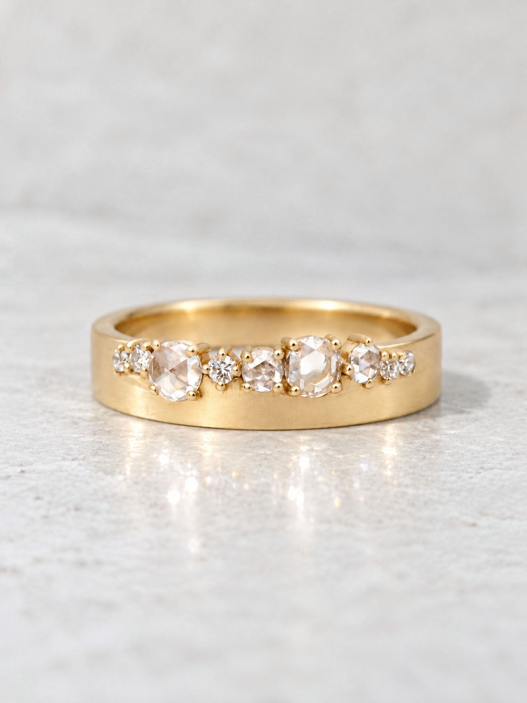 Moissanite Hayden Band