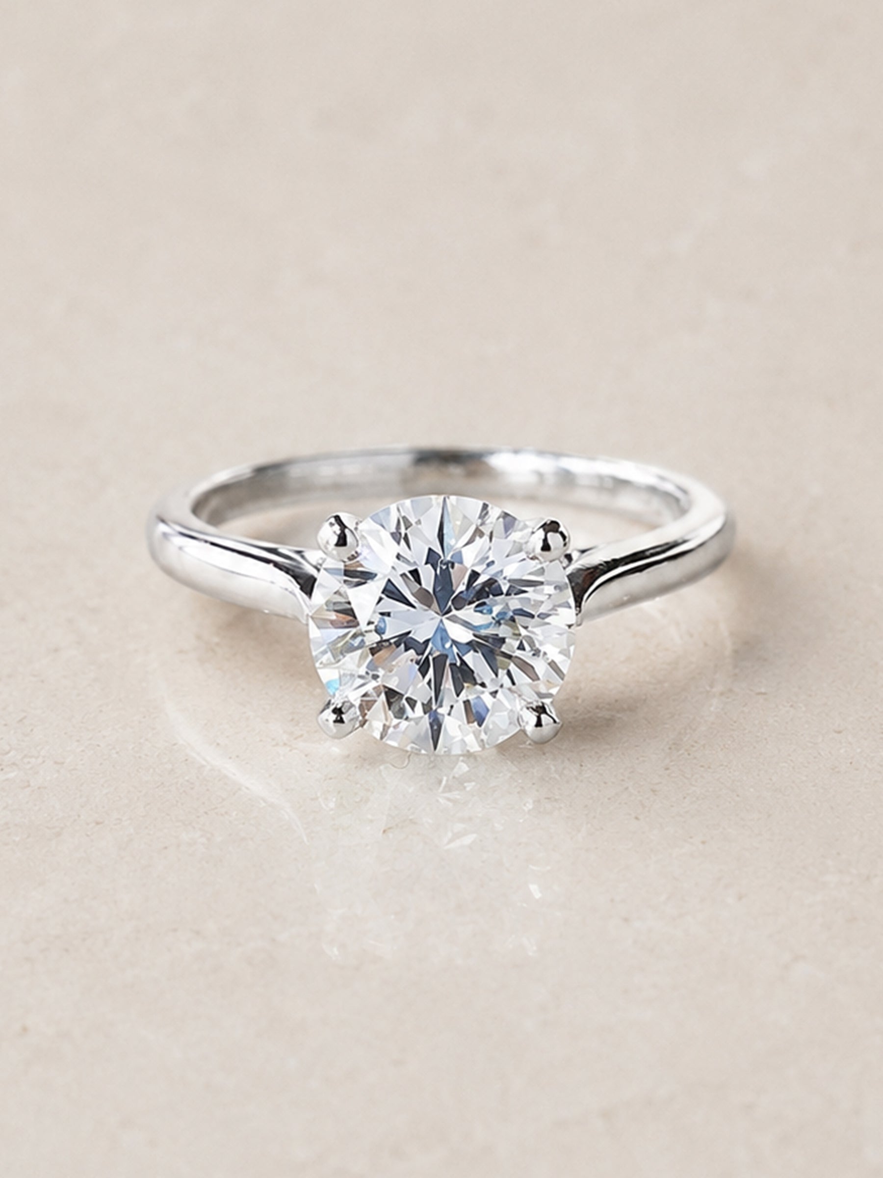 Round Brilliant Cut Engagement Ring