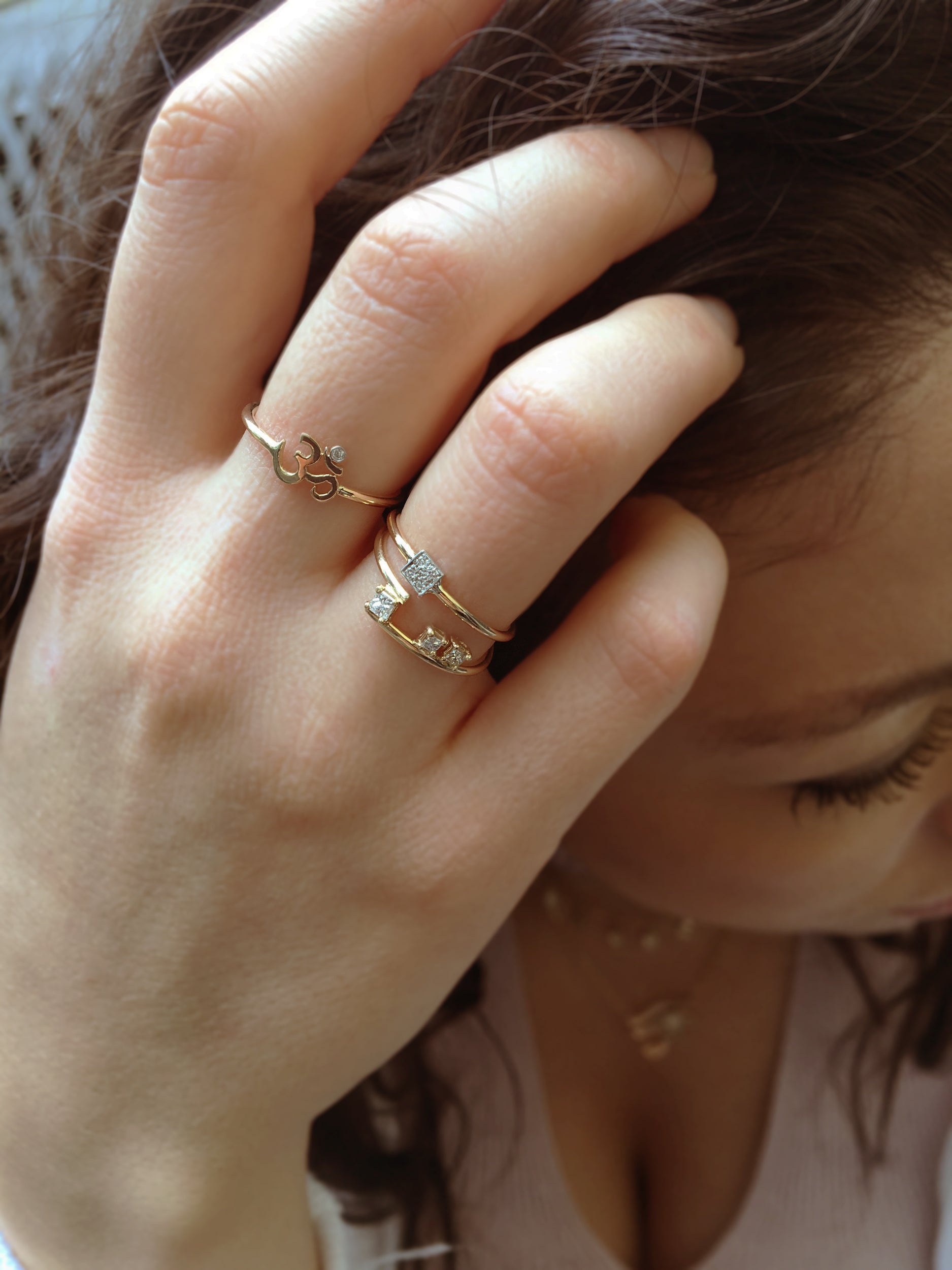 Stackable Diamond Ring