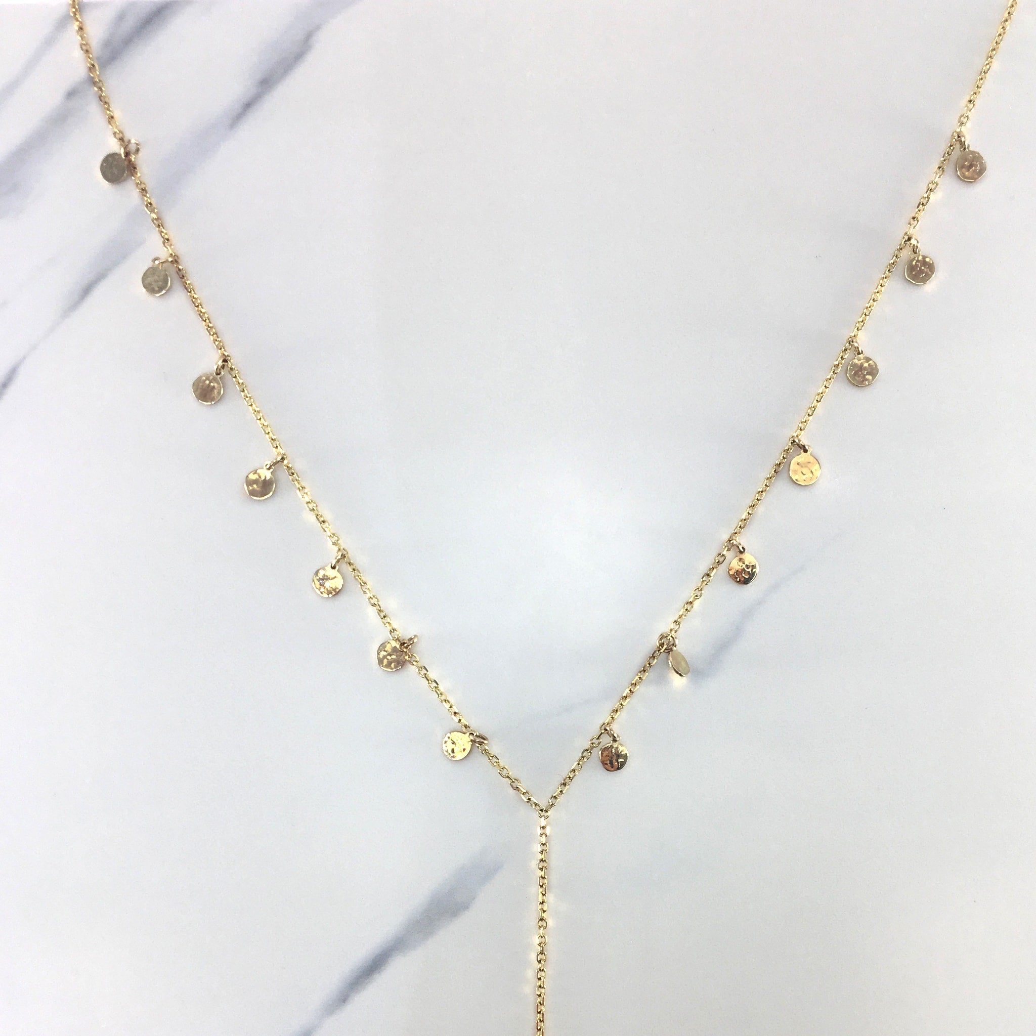 14k Solid Gold Kayra Body Chain