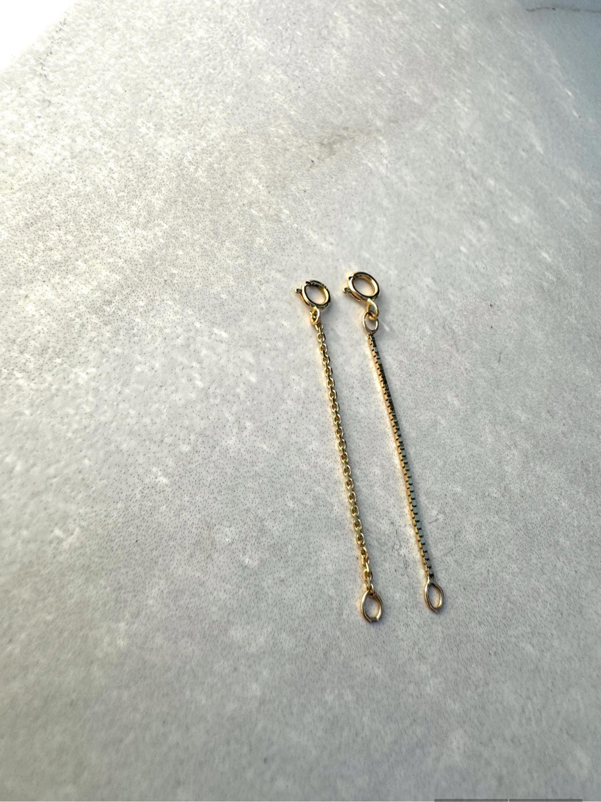 14k Solid Gold Chain Extender