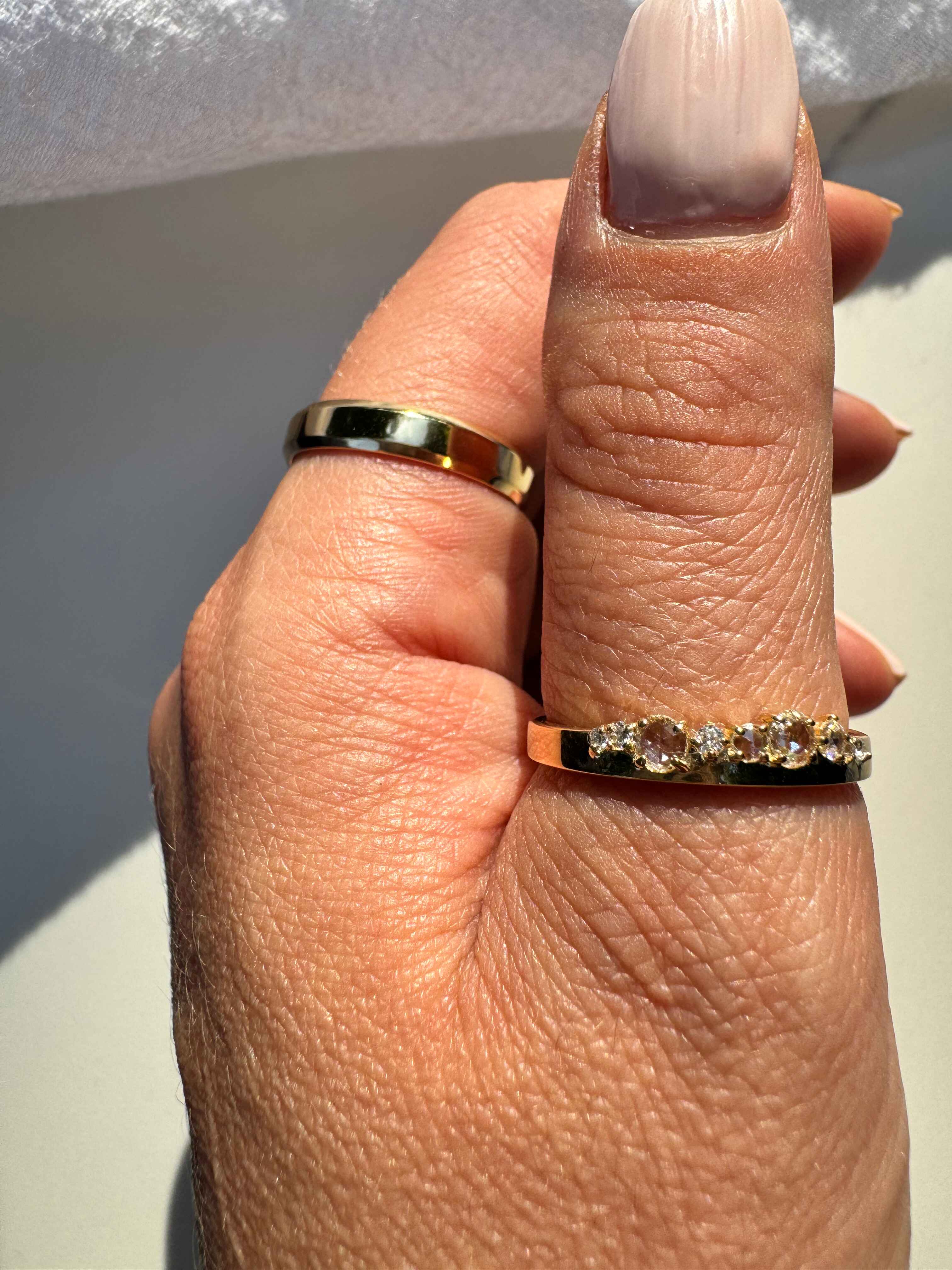 Moissanite Thinner Hayden Band