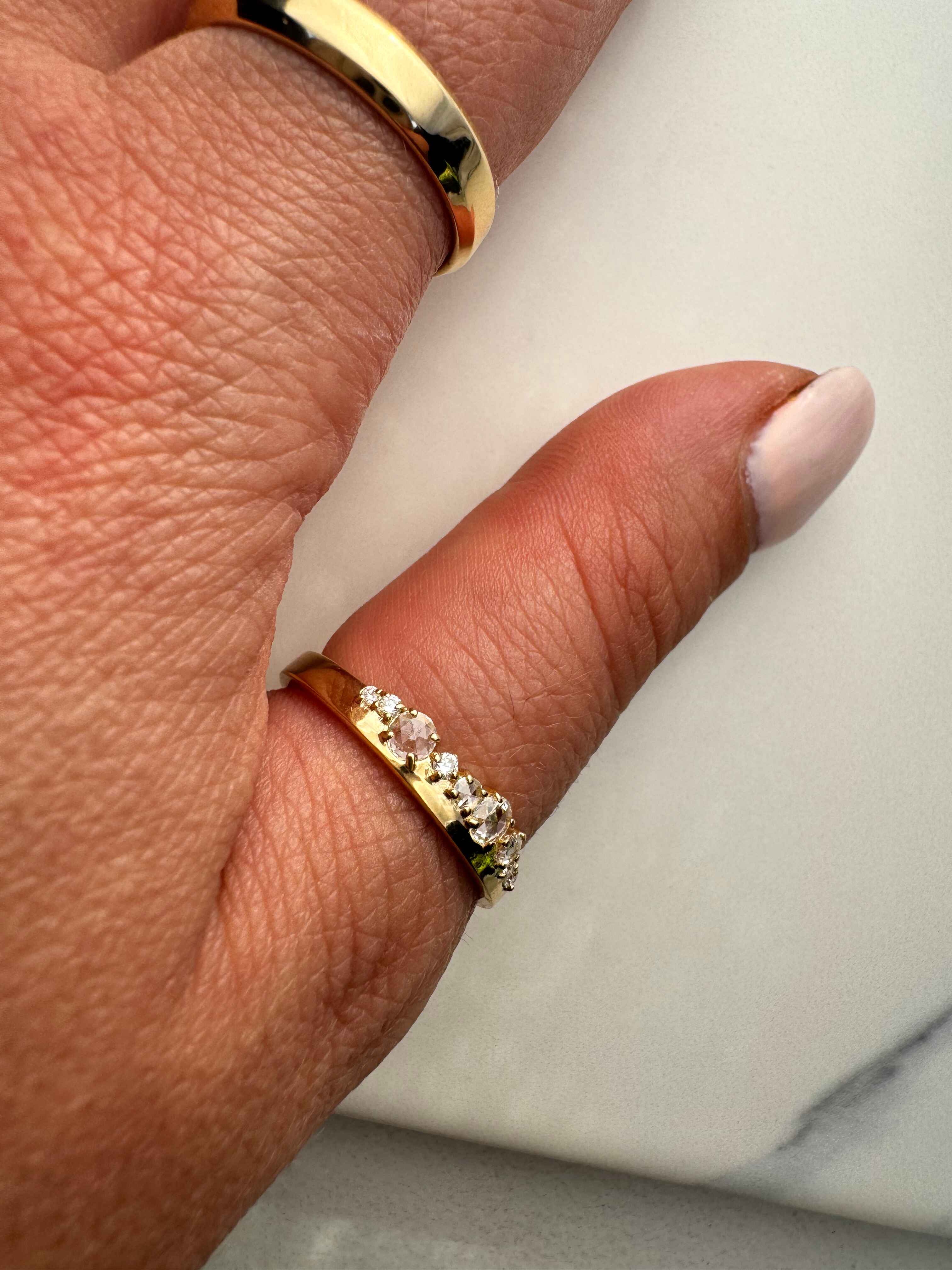 Moissanite Thinner Hayden Band
