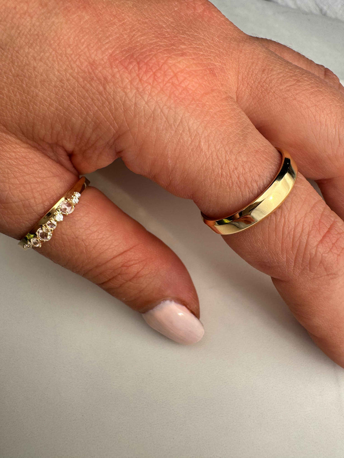 Yellow Gold Men's Wedding Band