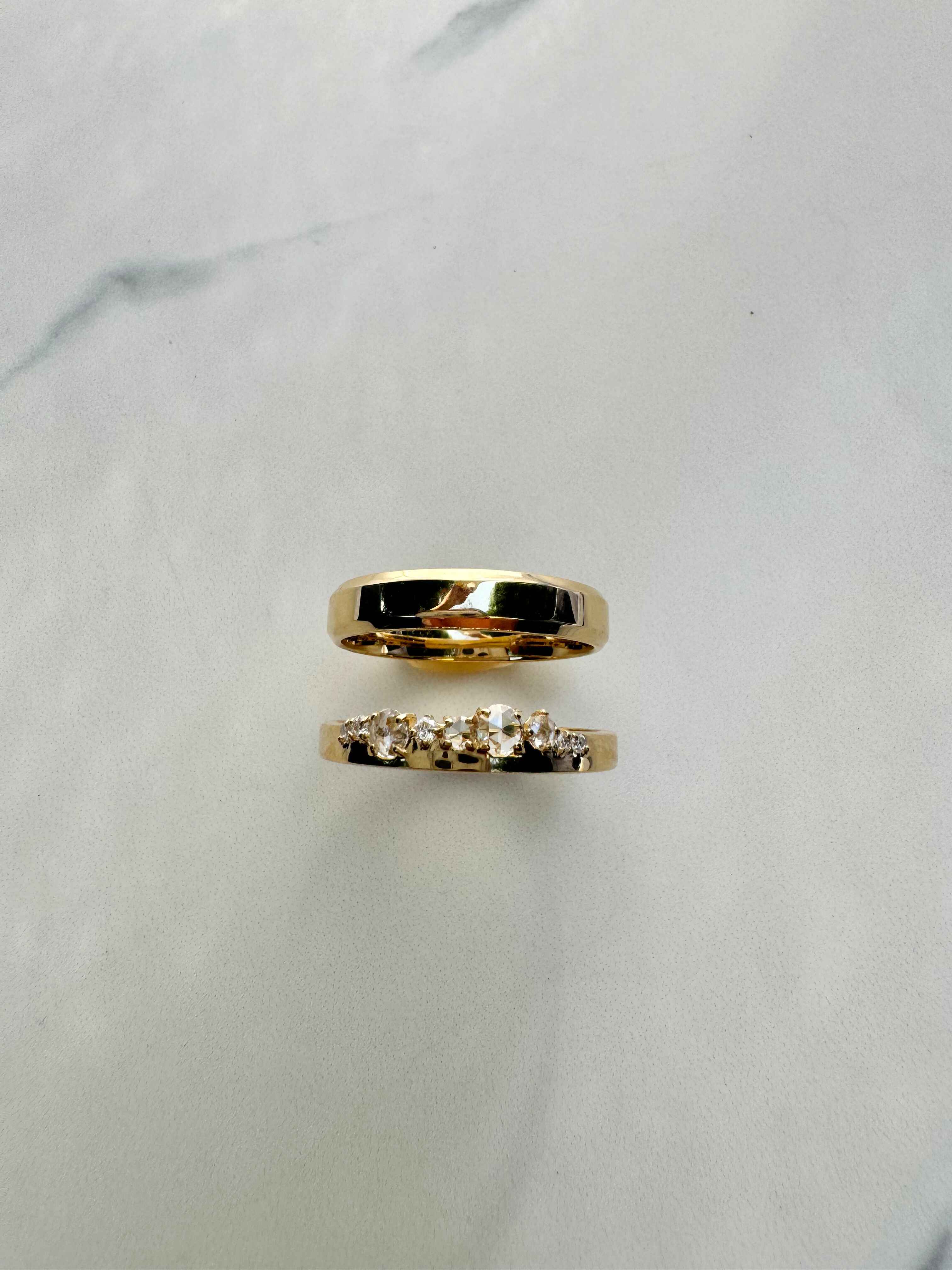 Moissanite Thinner Hayden Band