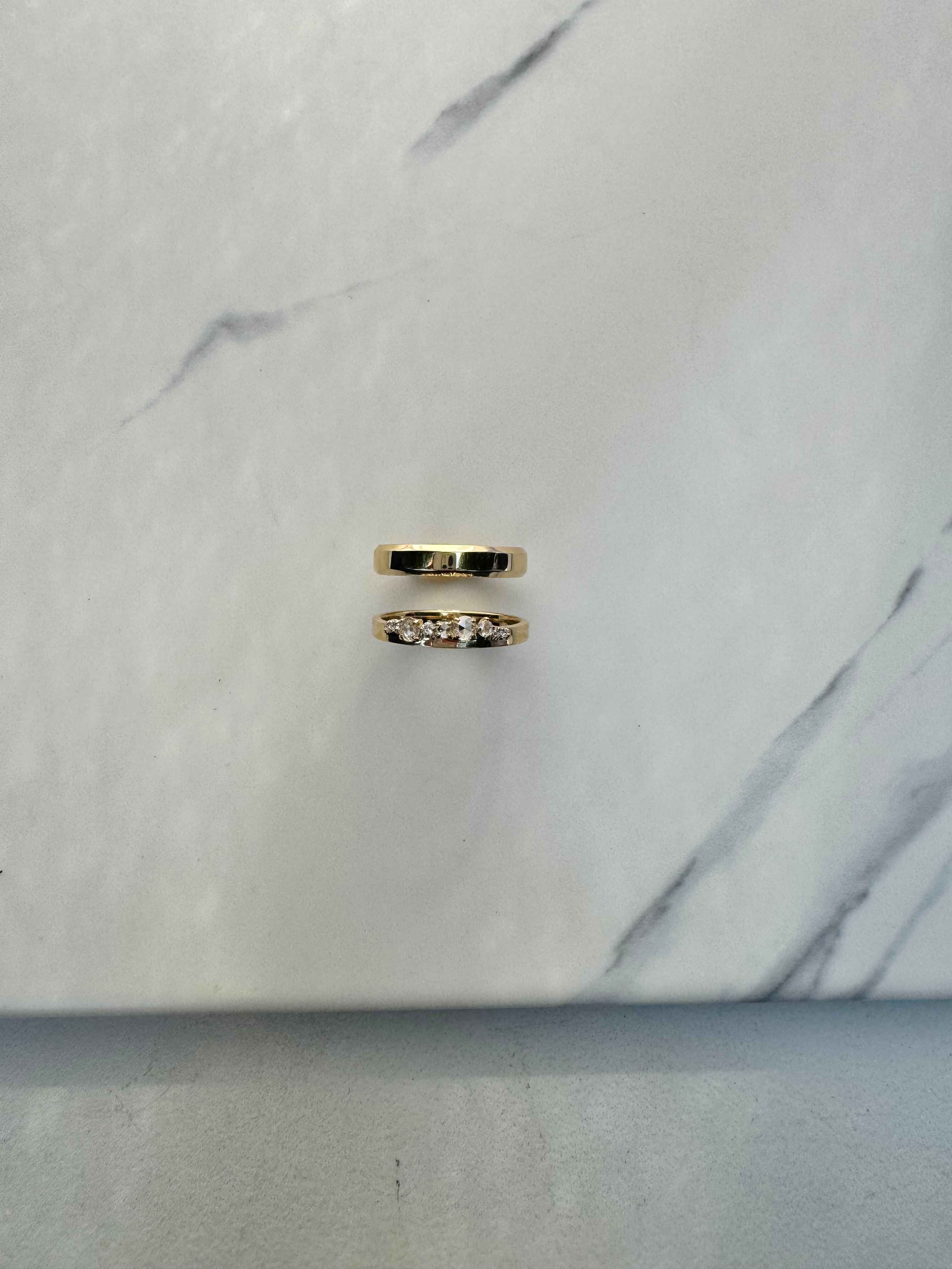 Yellow Gold Men's Wedding Band