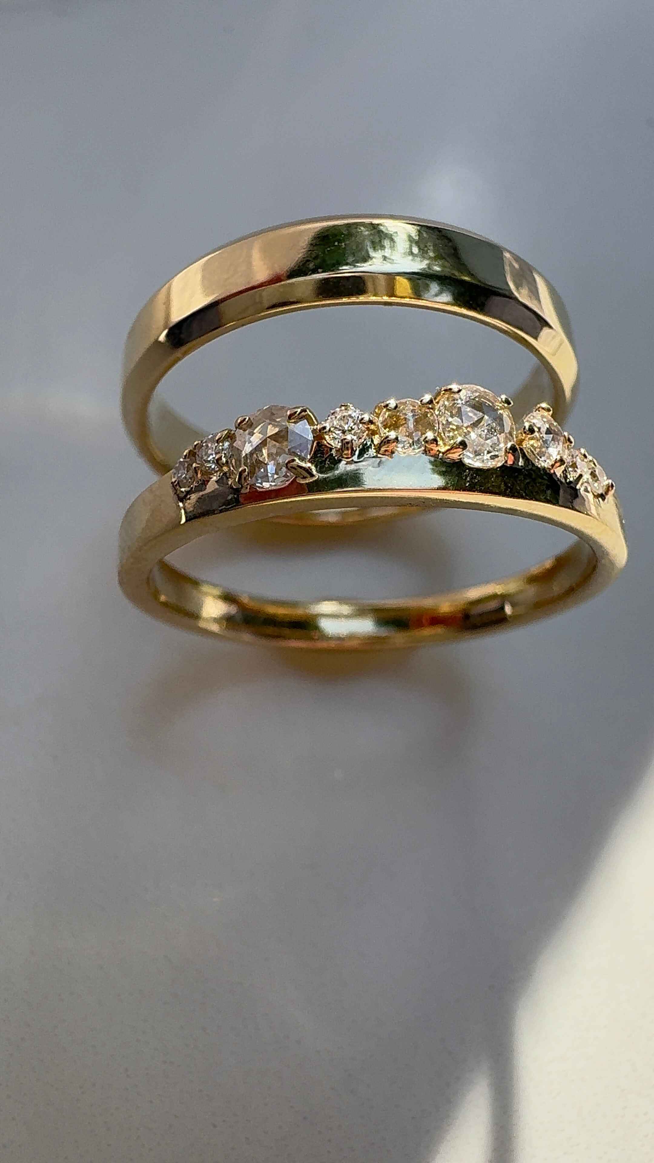 Yellow Gold Men's Wedding Band