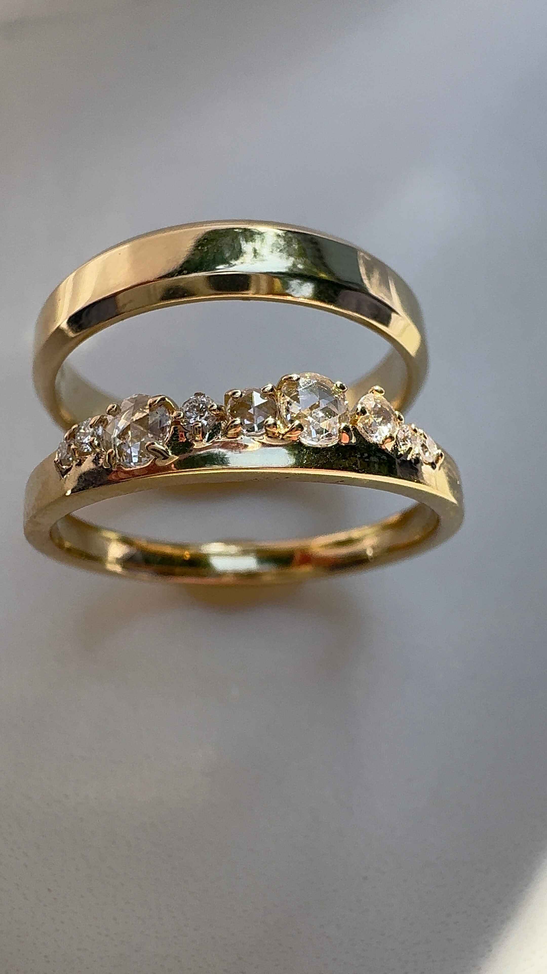 Moissanite Thinner Hayden Band
