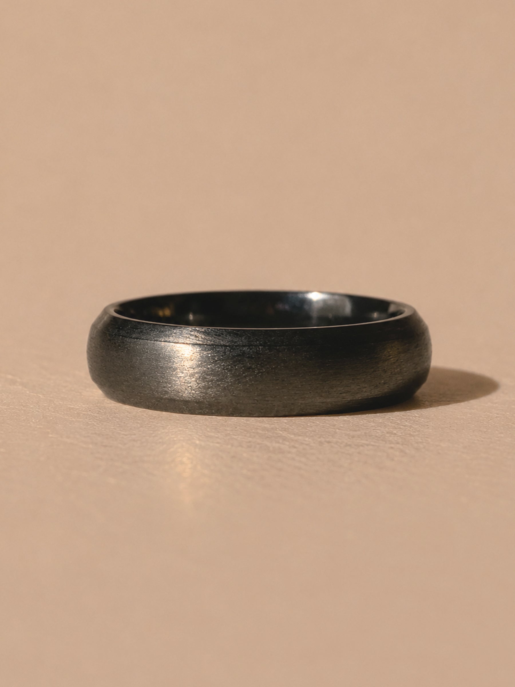 Dark Rhodium Men's Wedding Band