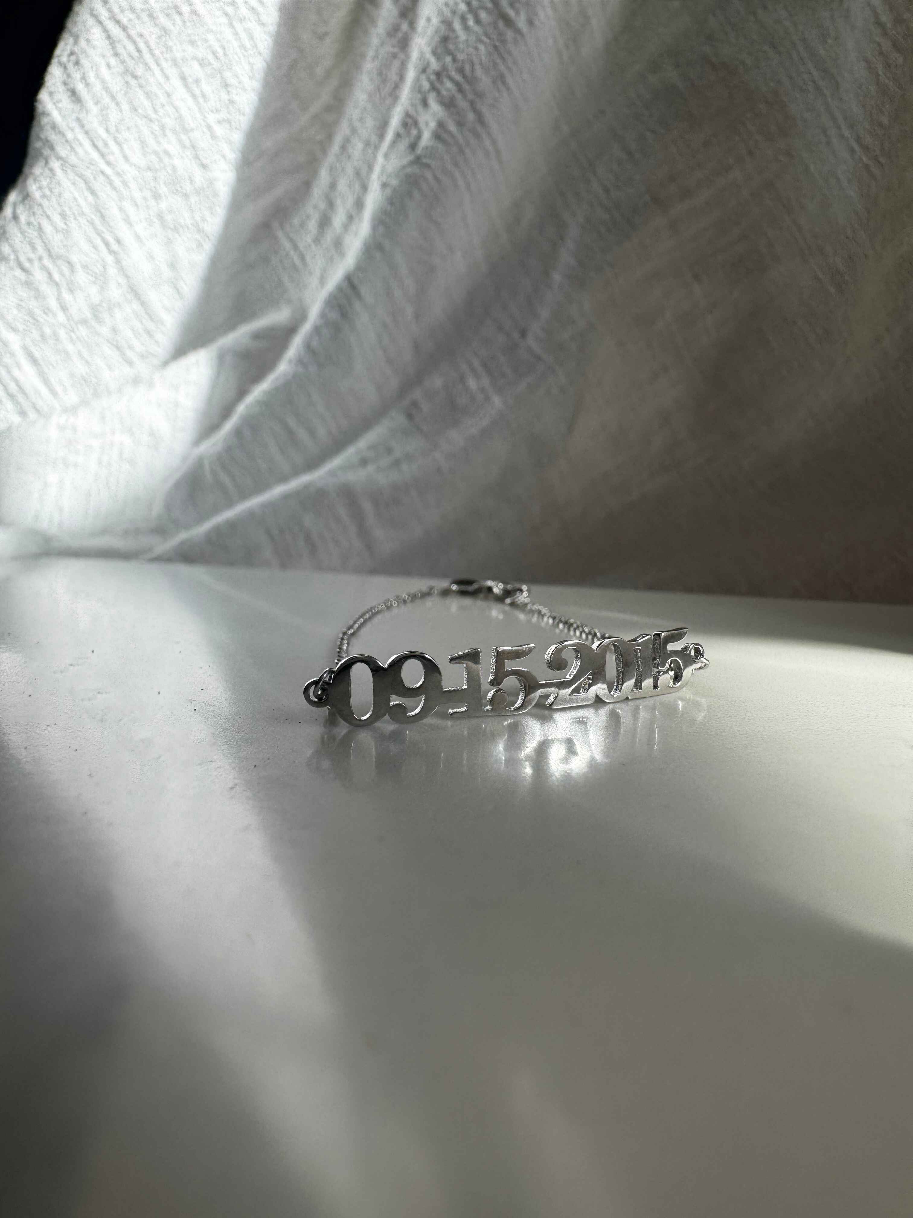 Personalized Date Bracelet