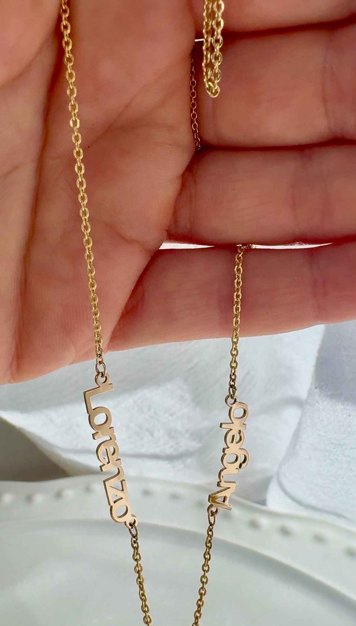 Two Name Necklace