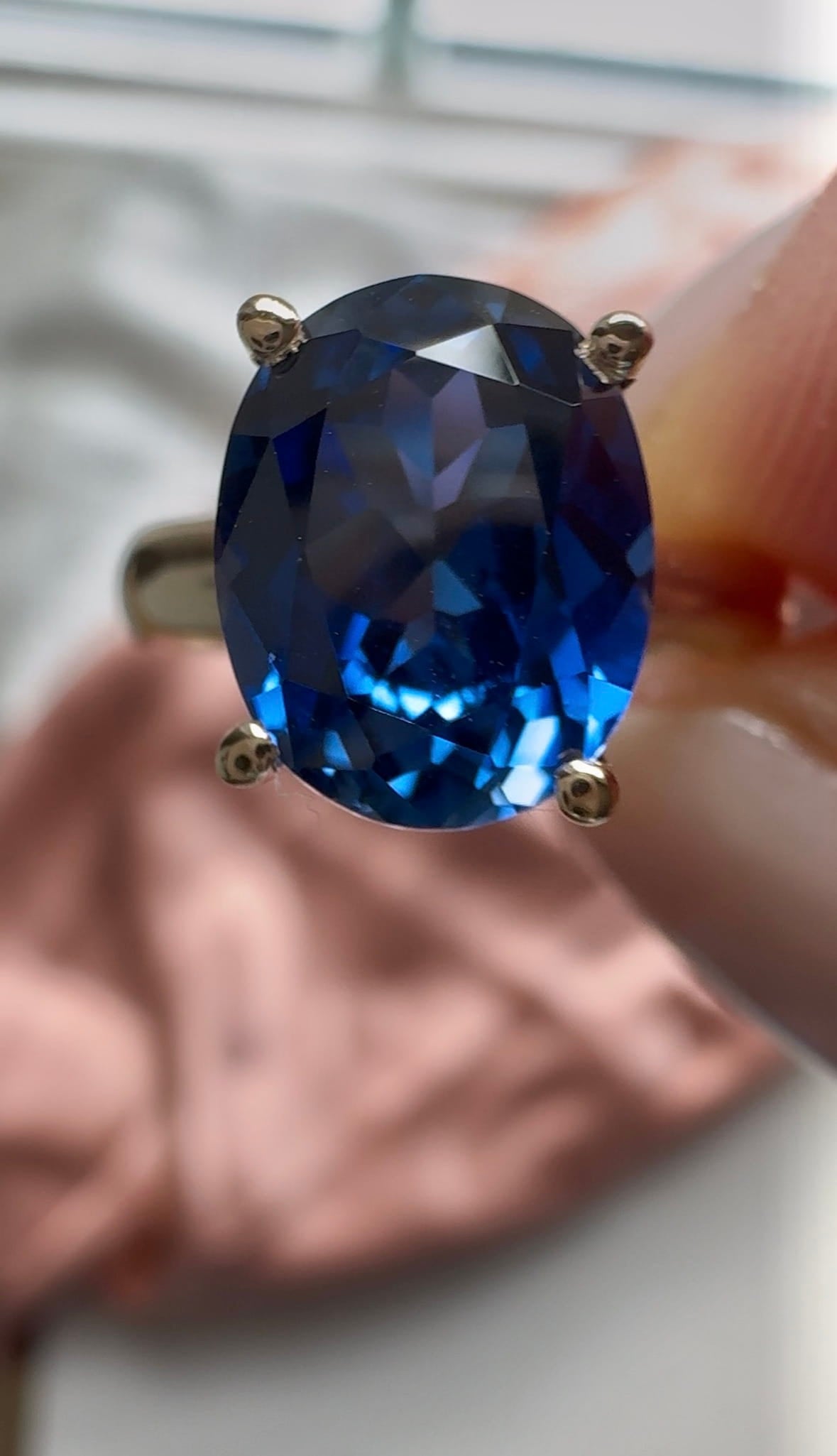 Sapphire Engagement Ring