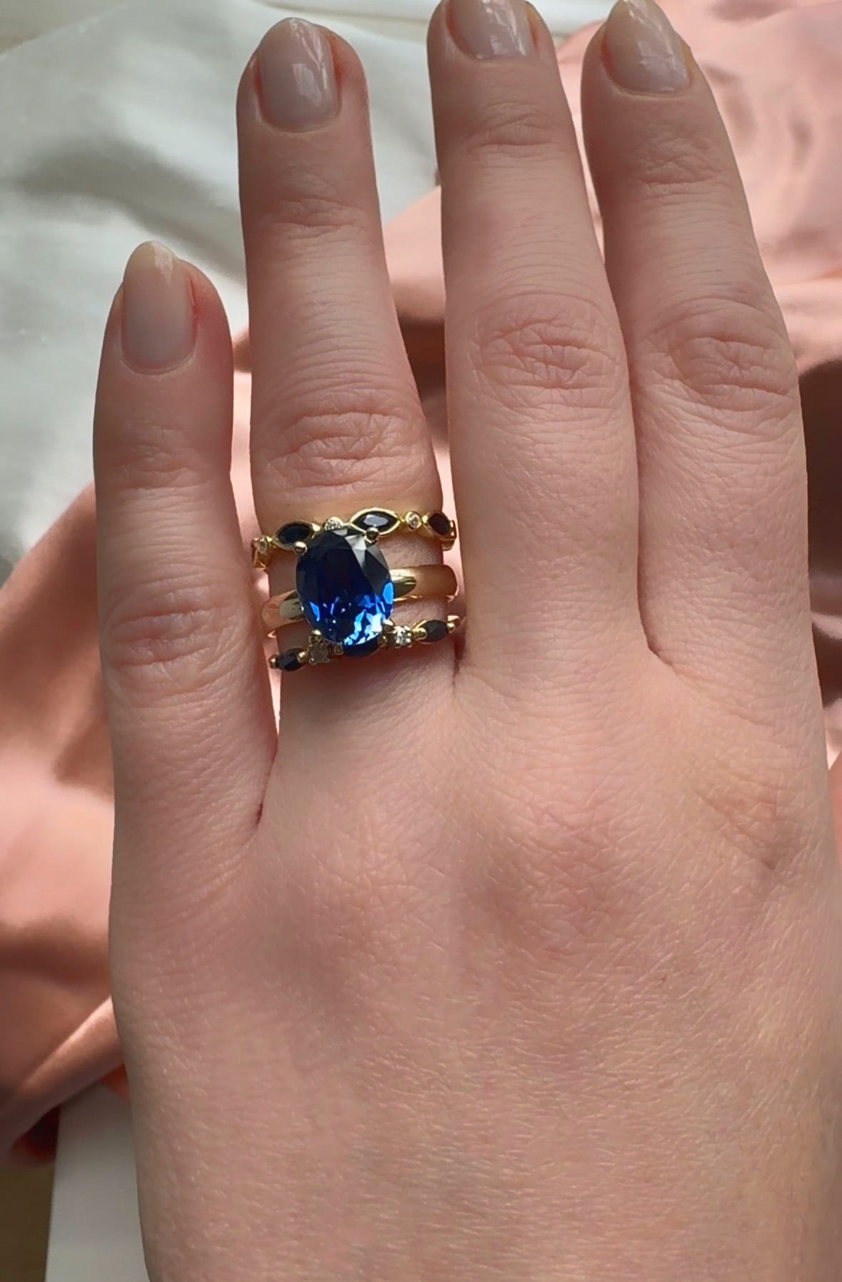 Sapphire Engagement Ring