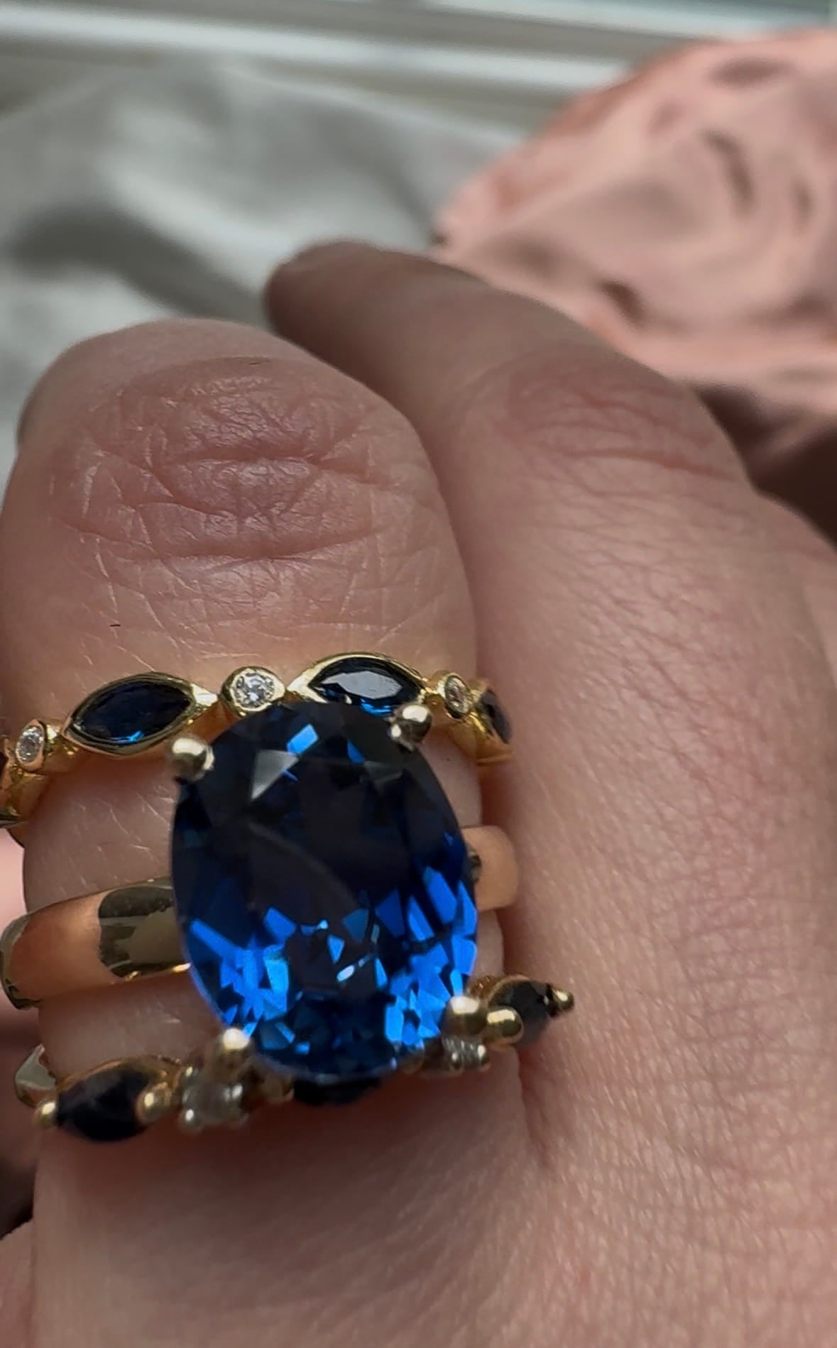 Sapphire Engagement Ring