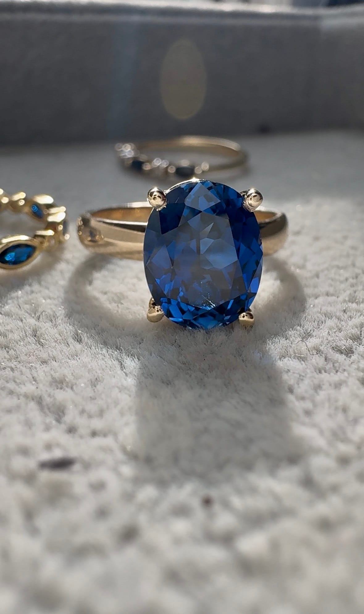 Sapphire Engagement Ring