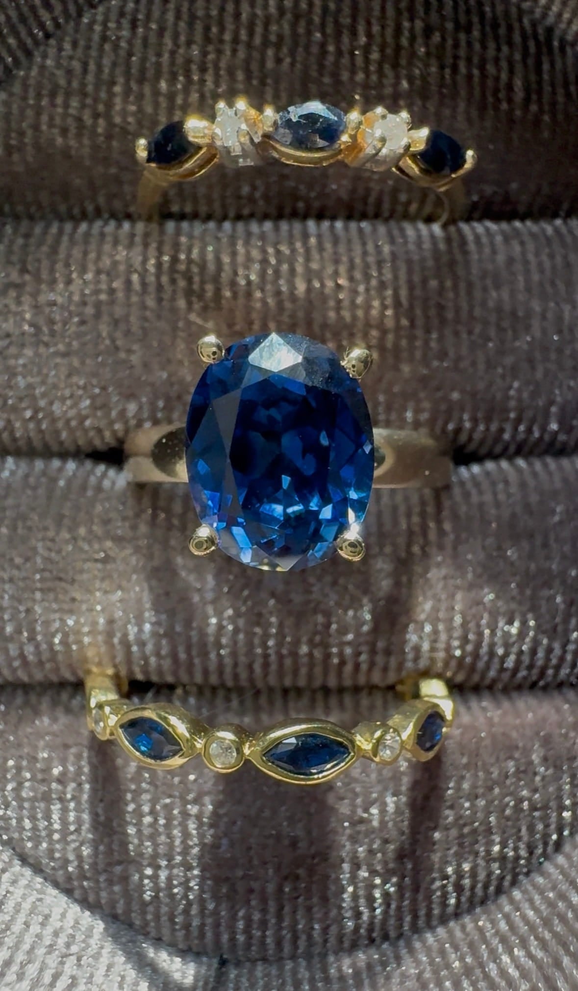 Sapphire Engagement Ring