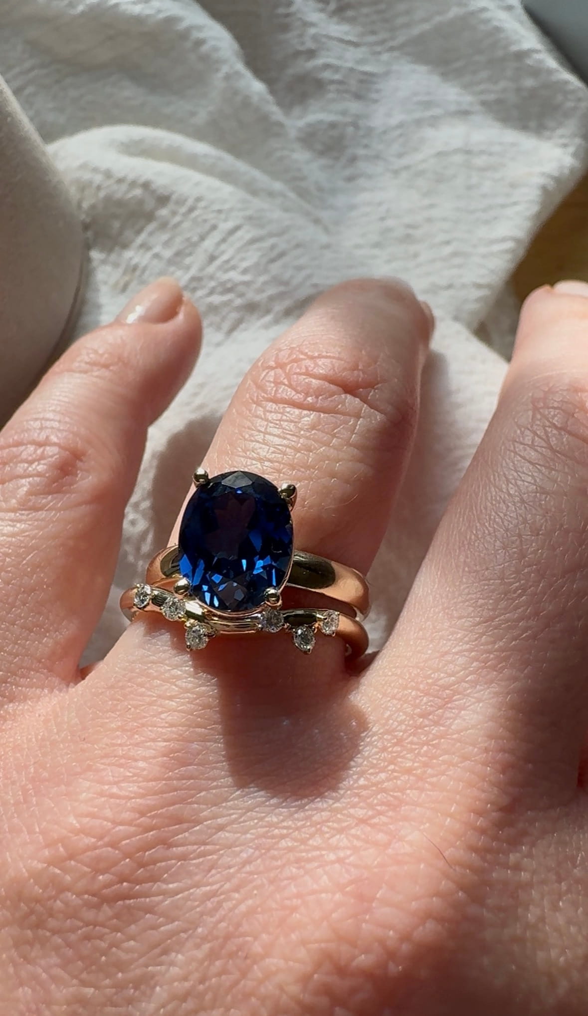 Sapphire Engagement Ring