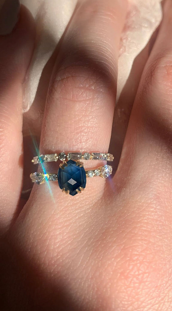 Sapphire Harlow Ring