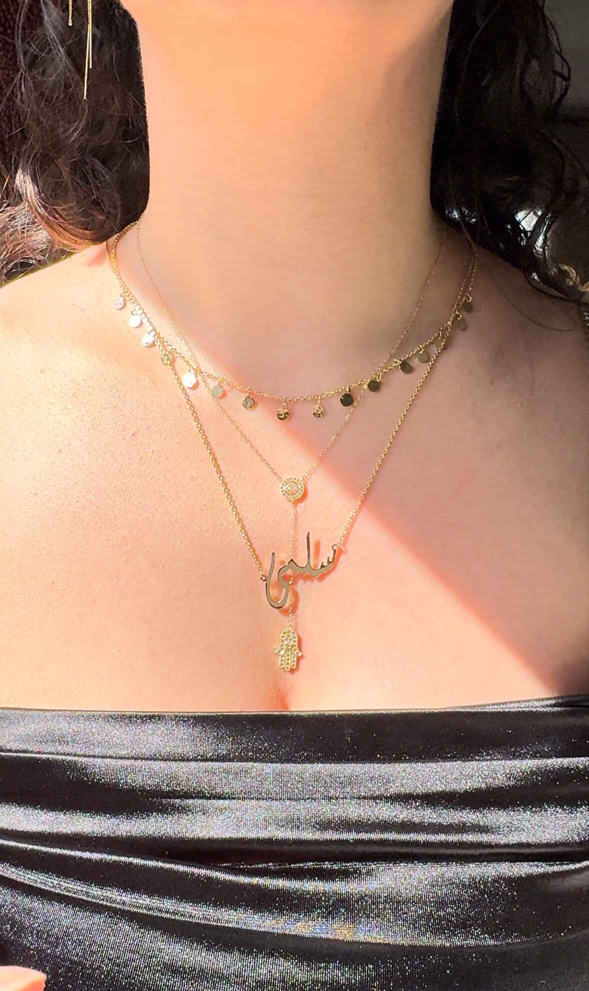 Fatima Lariat Necklace