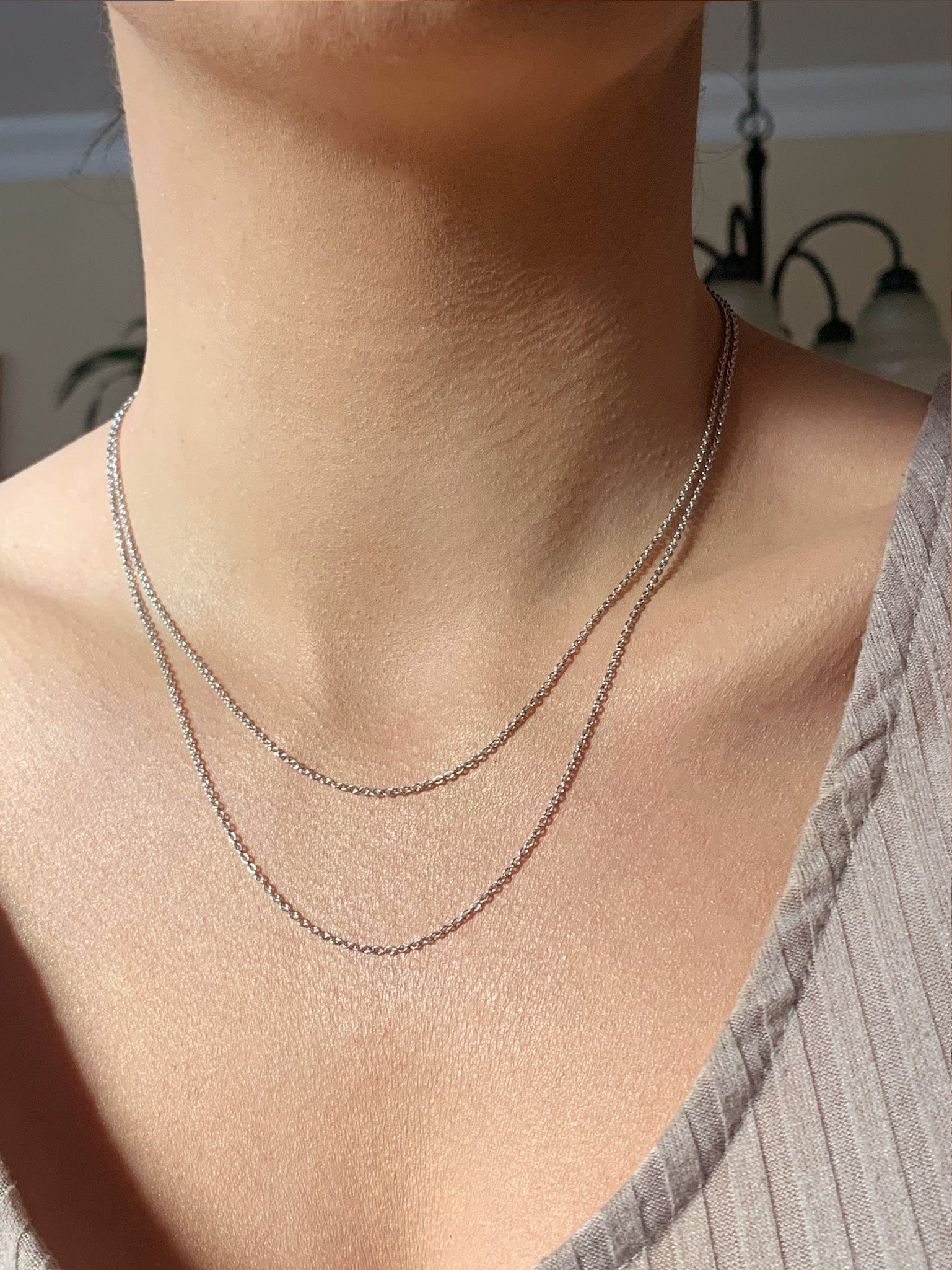 14k Cable Chain