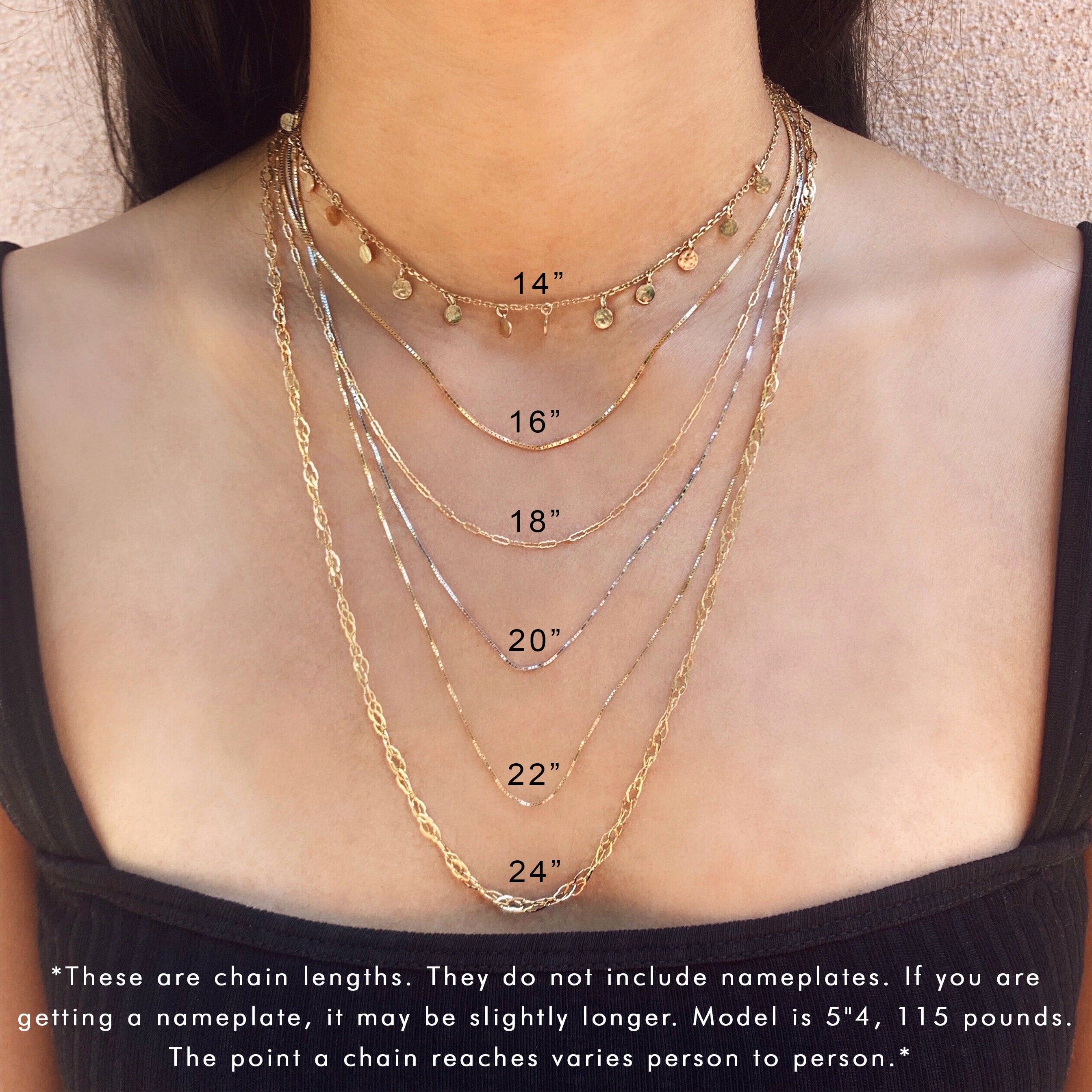 Persian/Arabic Initial Pendant Necklace
