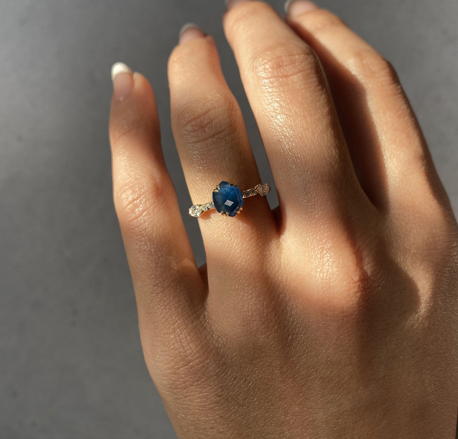 Sapphire Harlow Ring