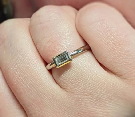 Custom Best Friend Pinky Ring for Markie