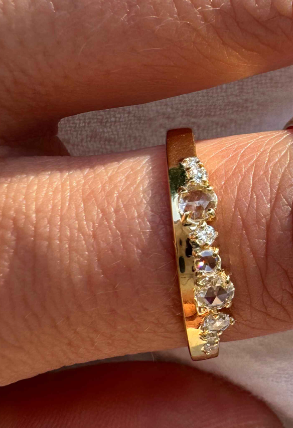 Custom Thinner Hayden Band for Caroline