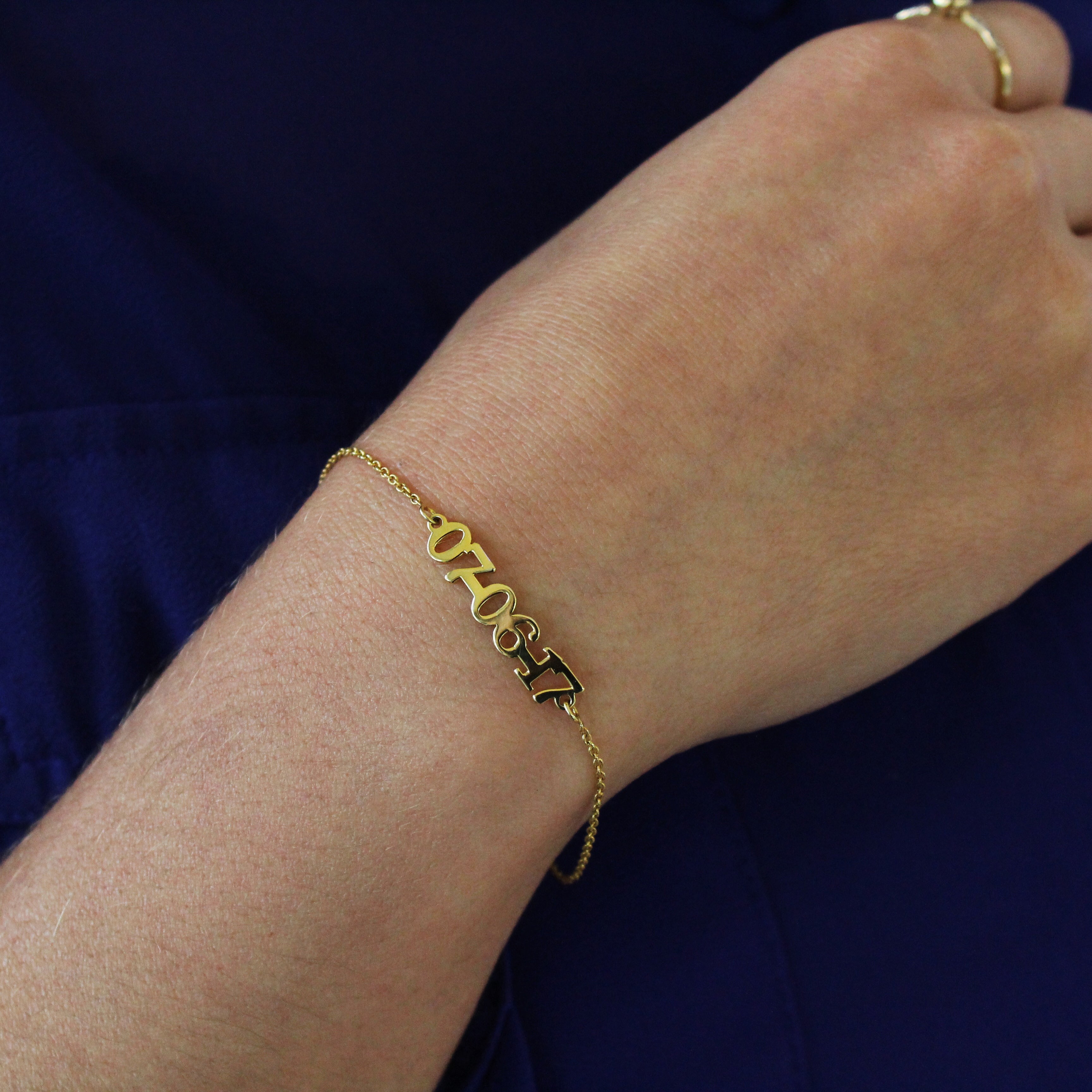 Custom bracelets with dates discount