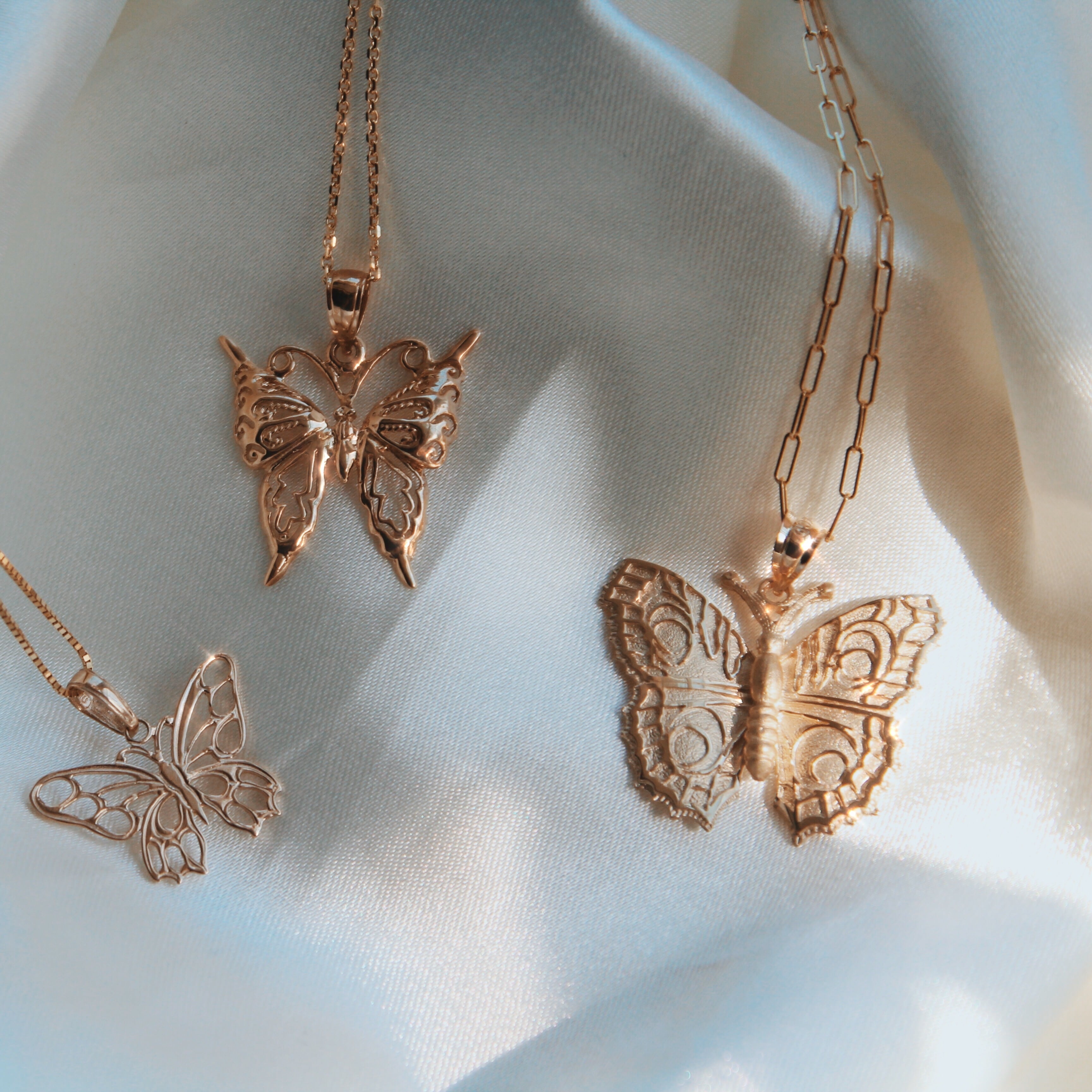 Gold Butterfly Necklace