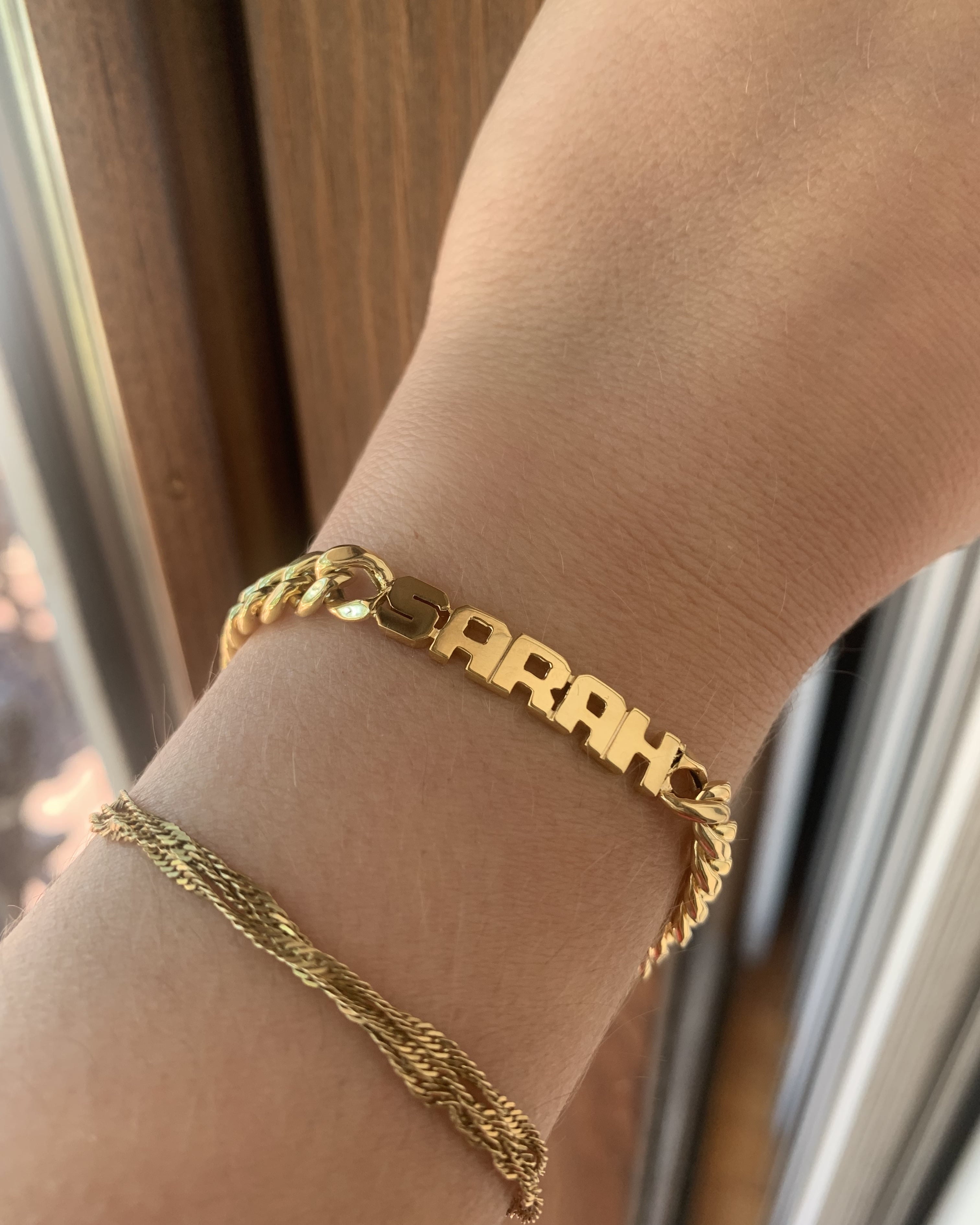 Block Name Bracelet Kimiya