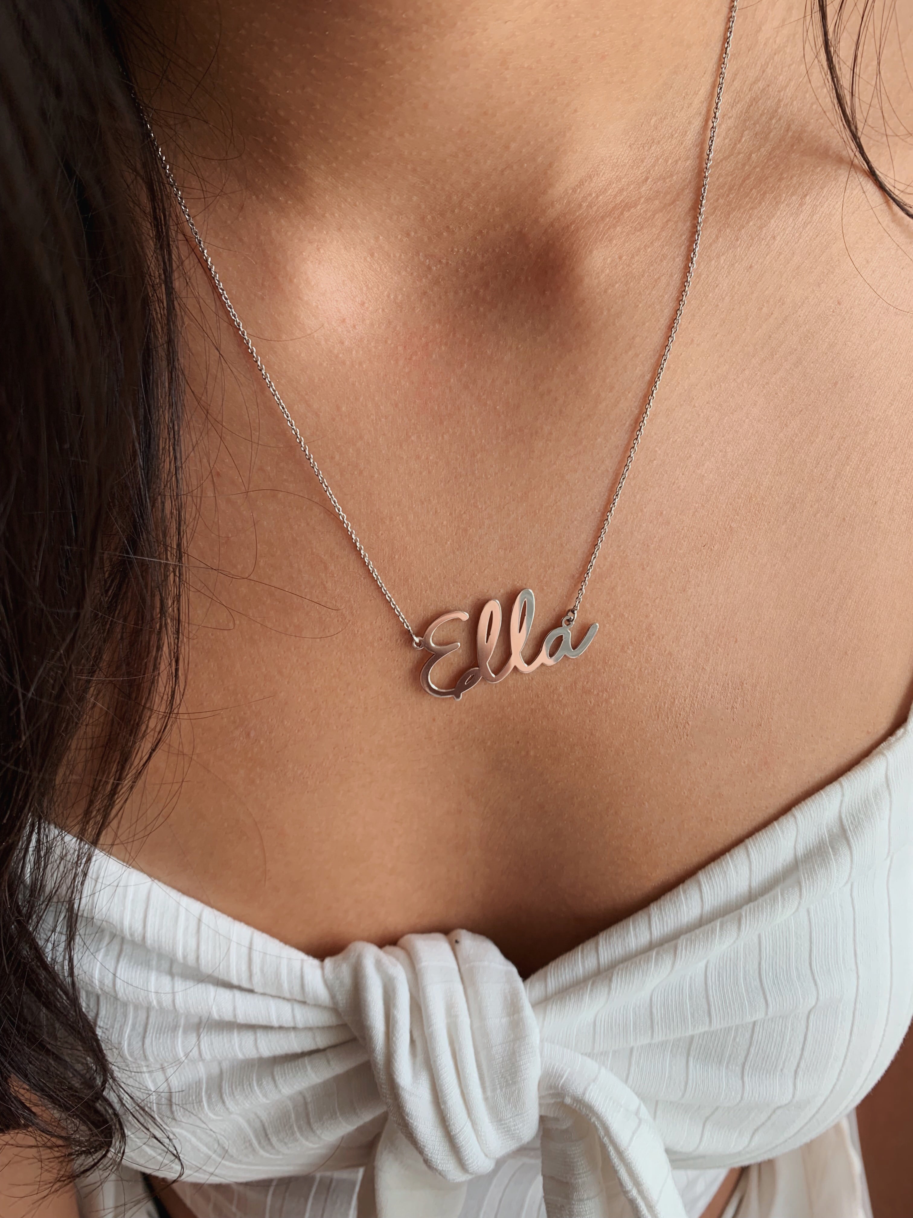 Script Name Necklace