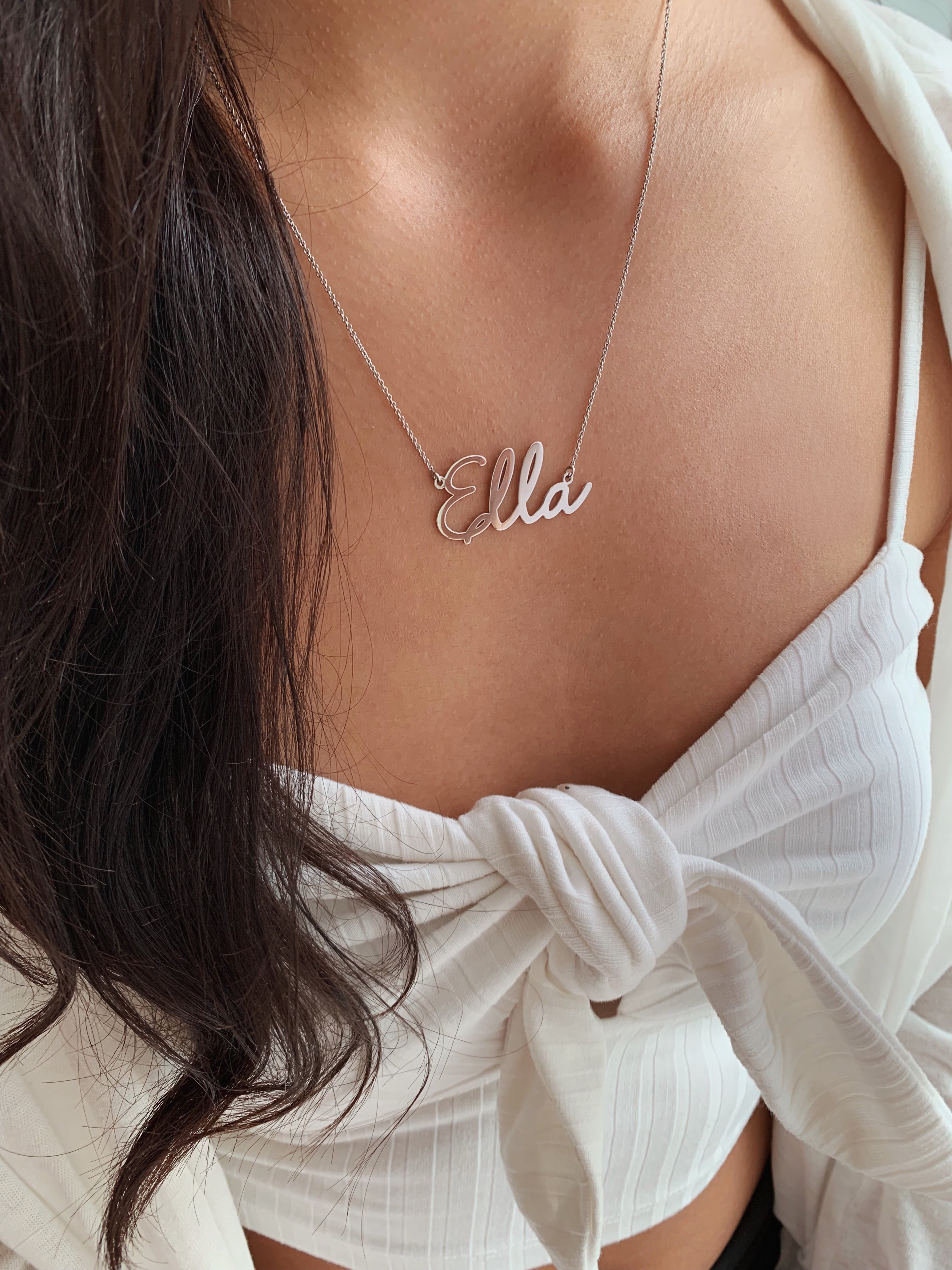 Script Name Necklace