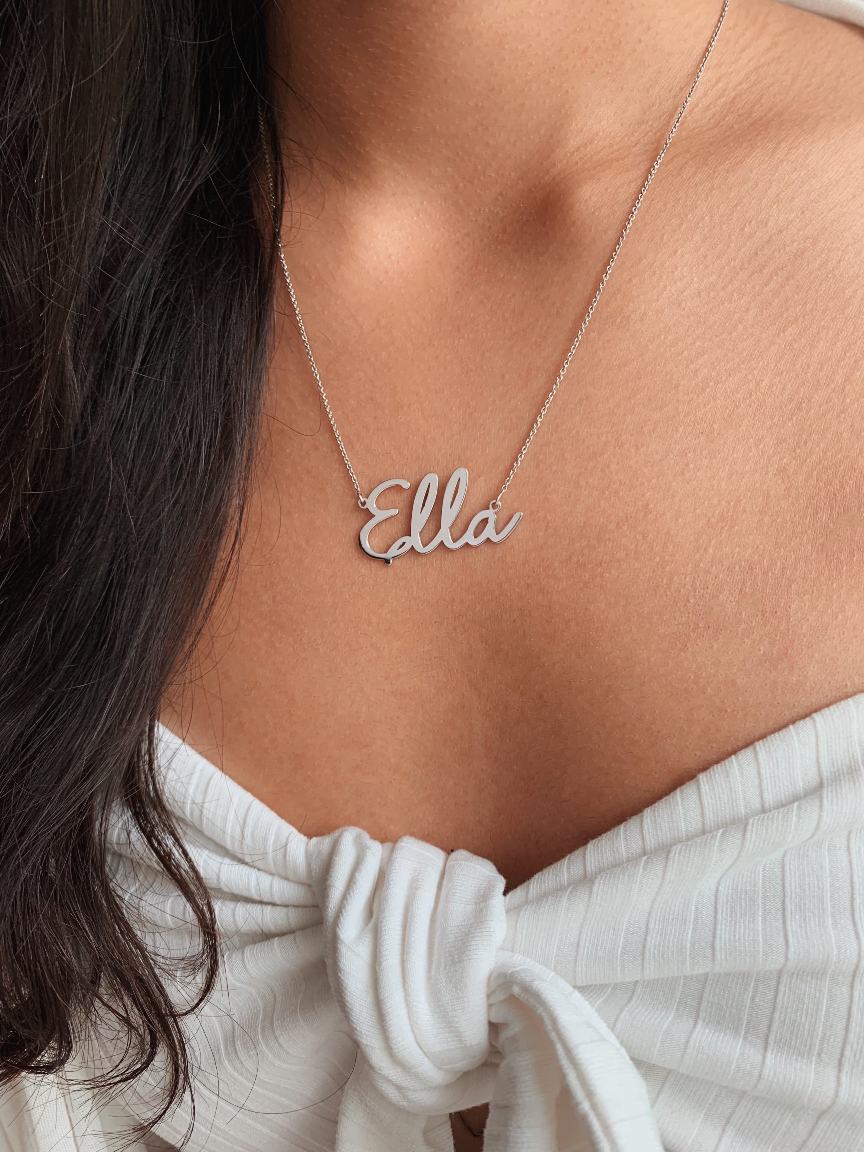 Script Name Necklace