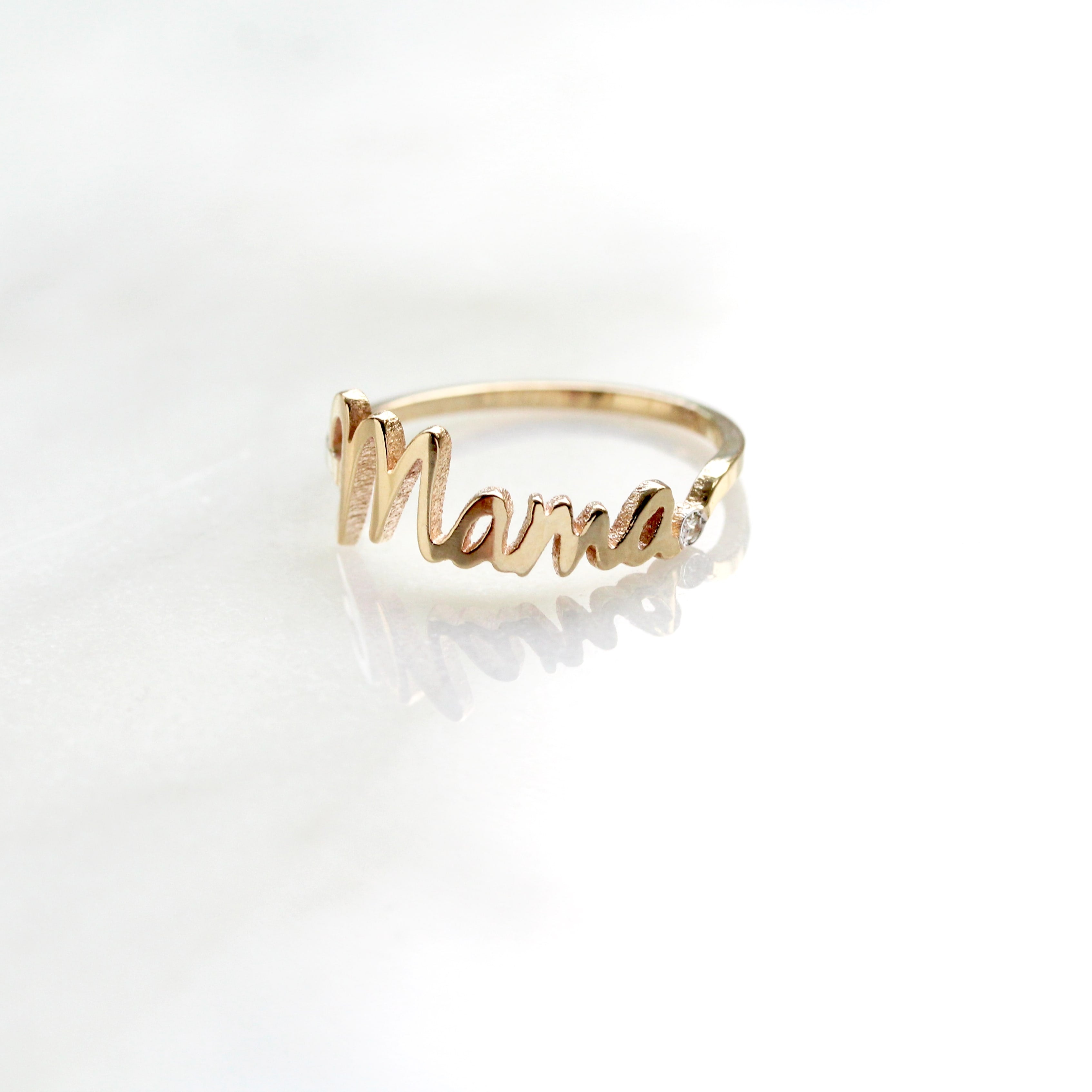 Mama Diamond Ring