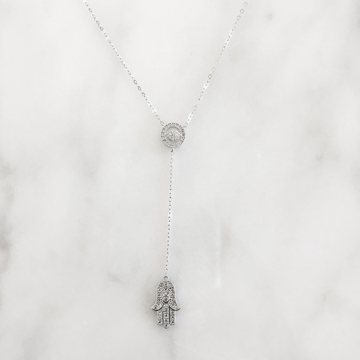 Fatima Lariat Necklace