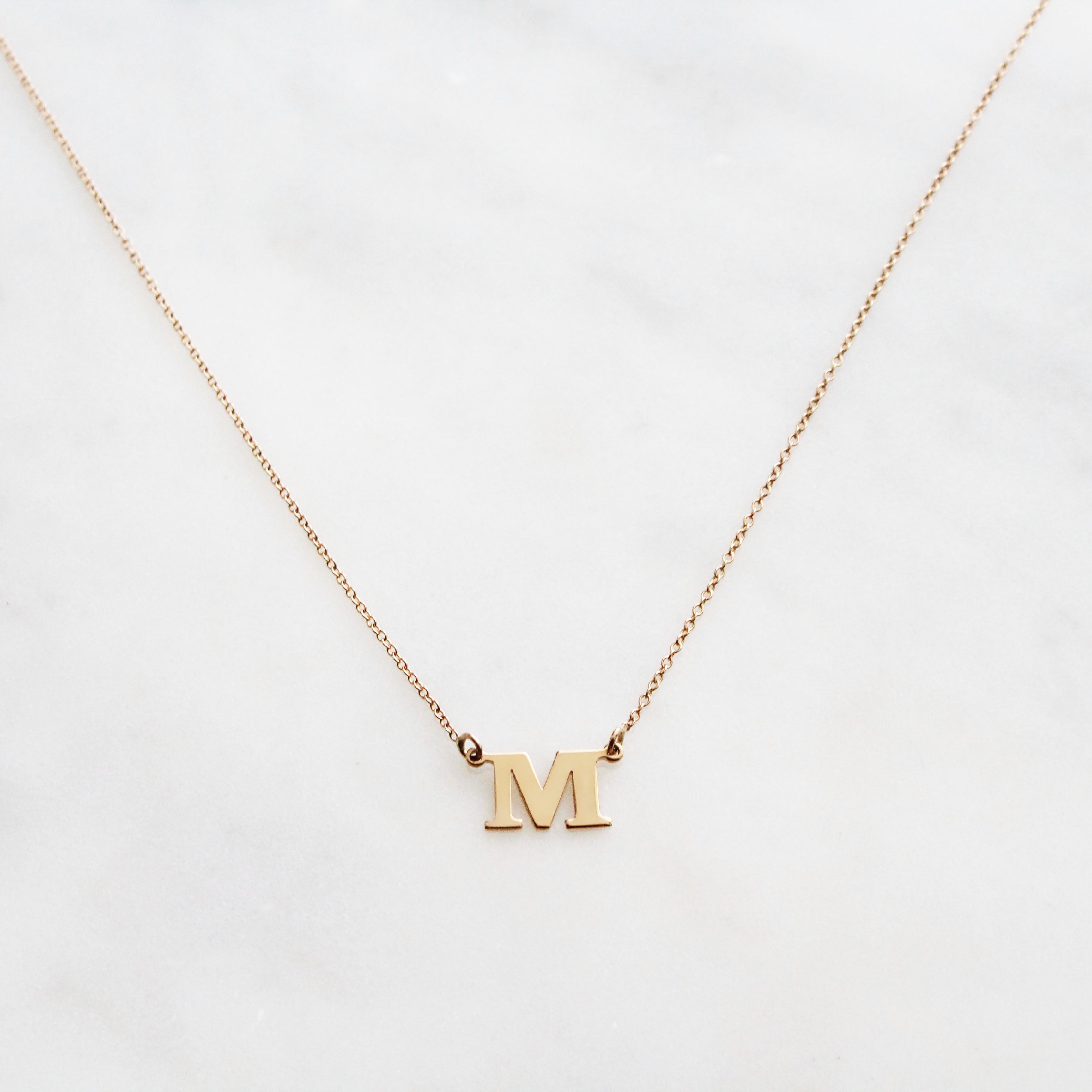 Kimiya Jewelers Initial Necklace
