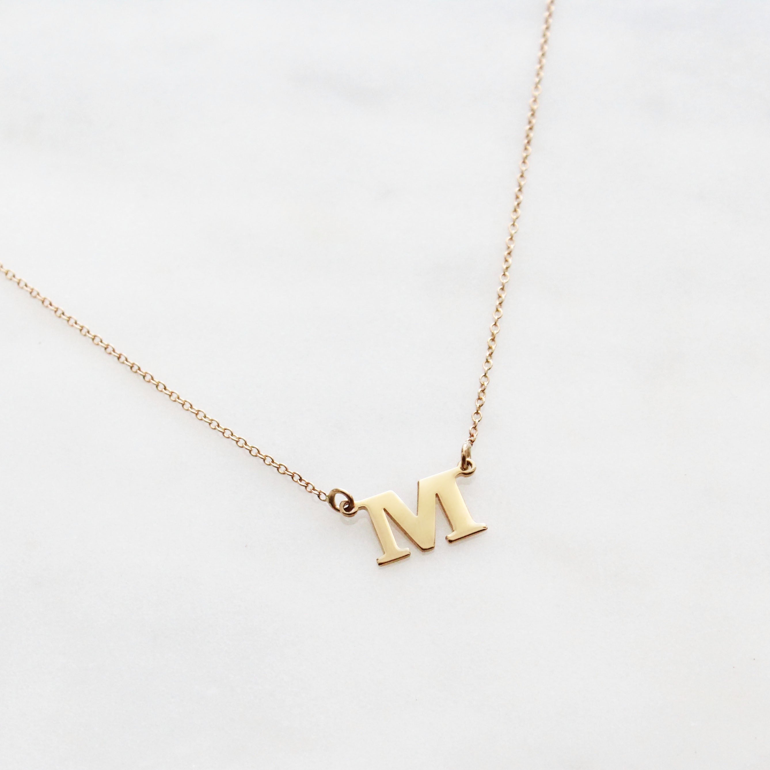 Kimiya Jewelers Initial Necklace