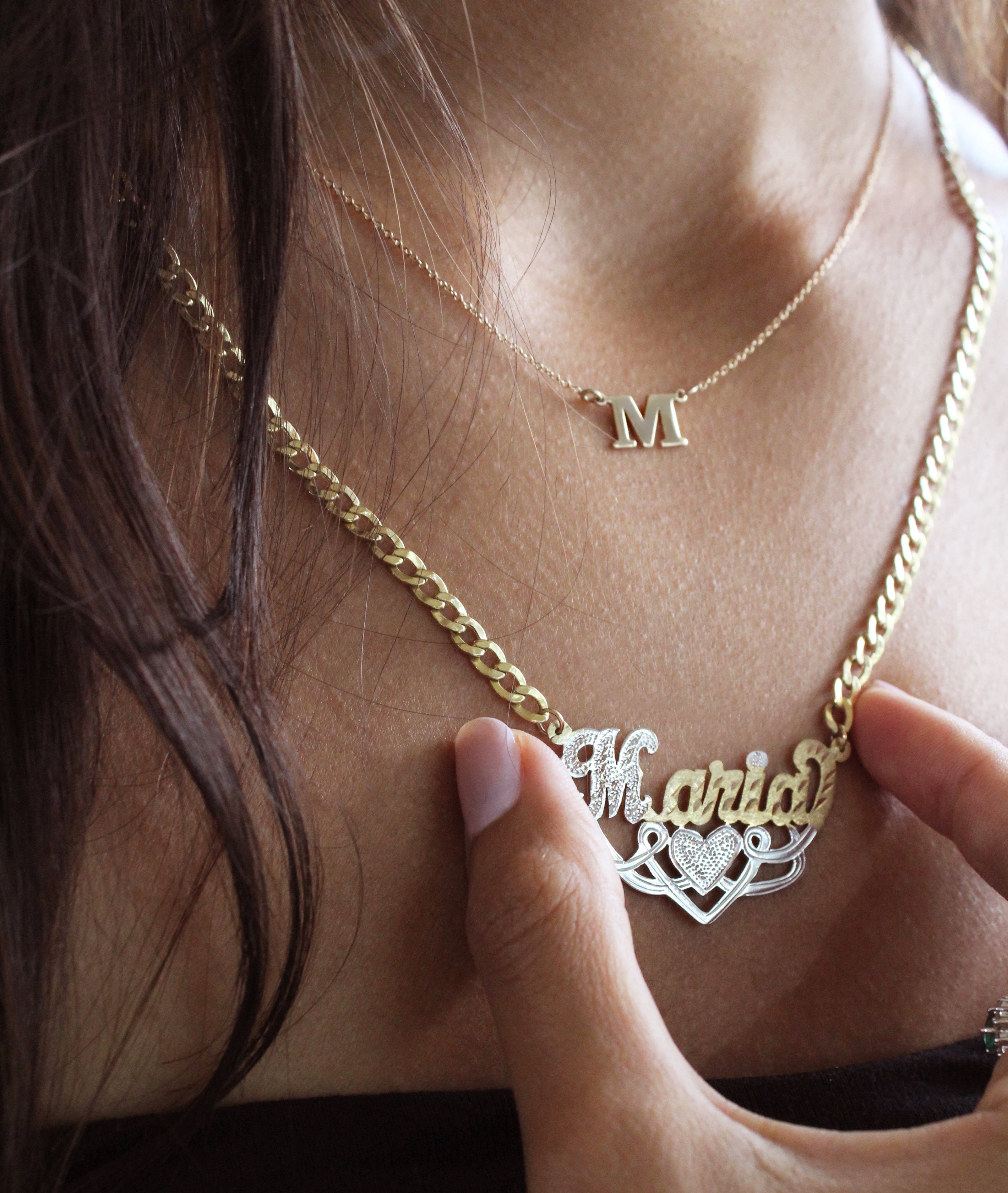 Kimiya Jewelers Initial Necklace
