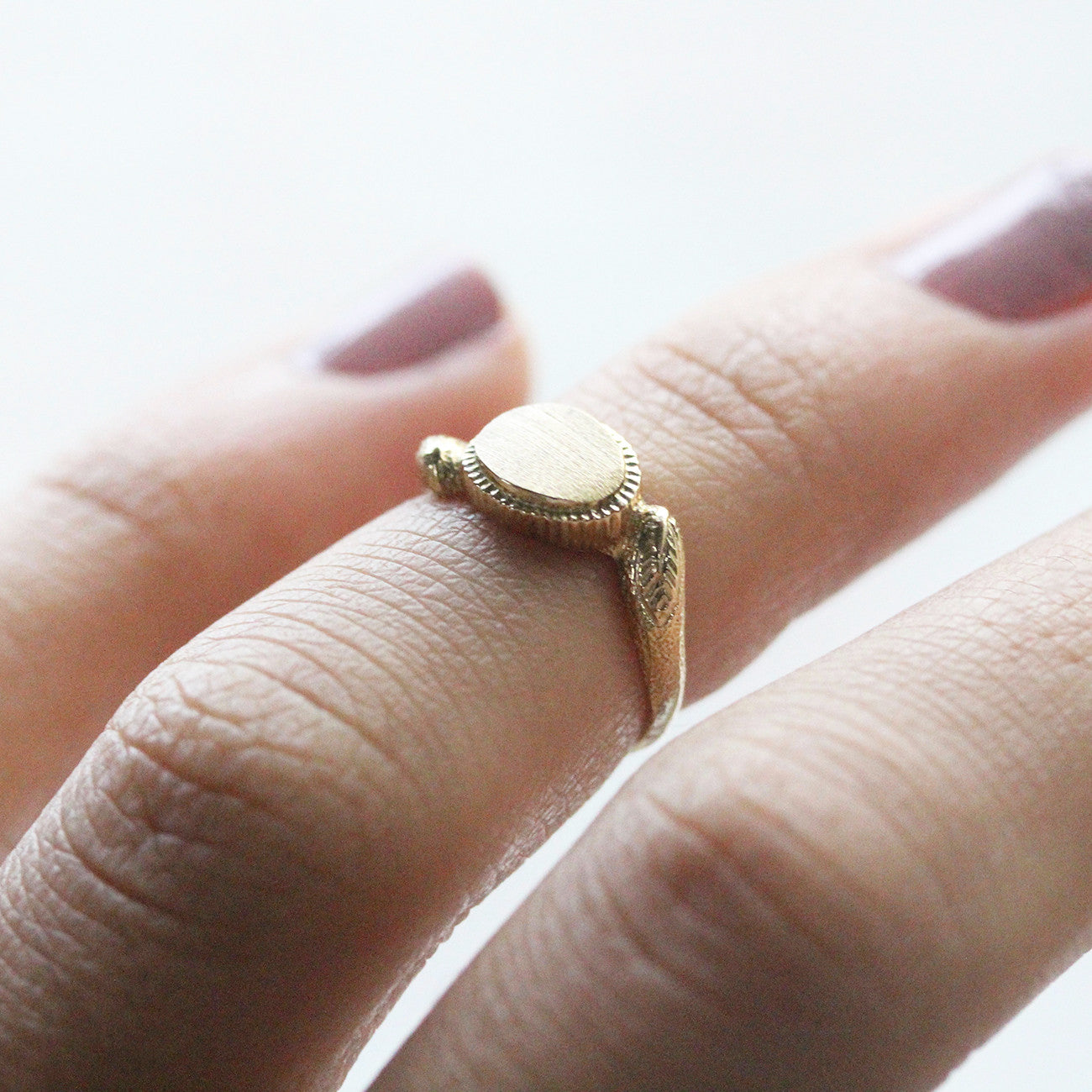 Kimiya Jewelers Baby/Midi Signet Ring