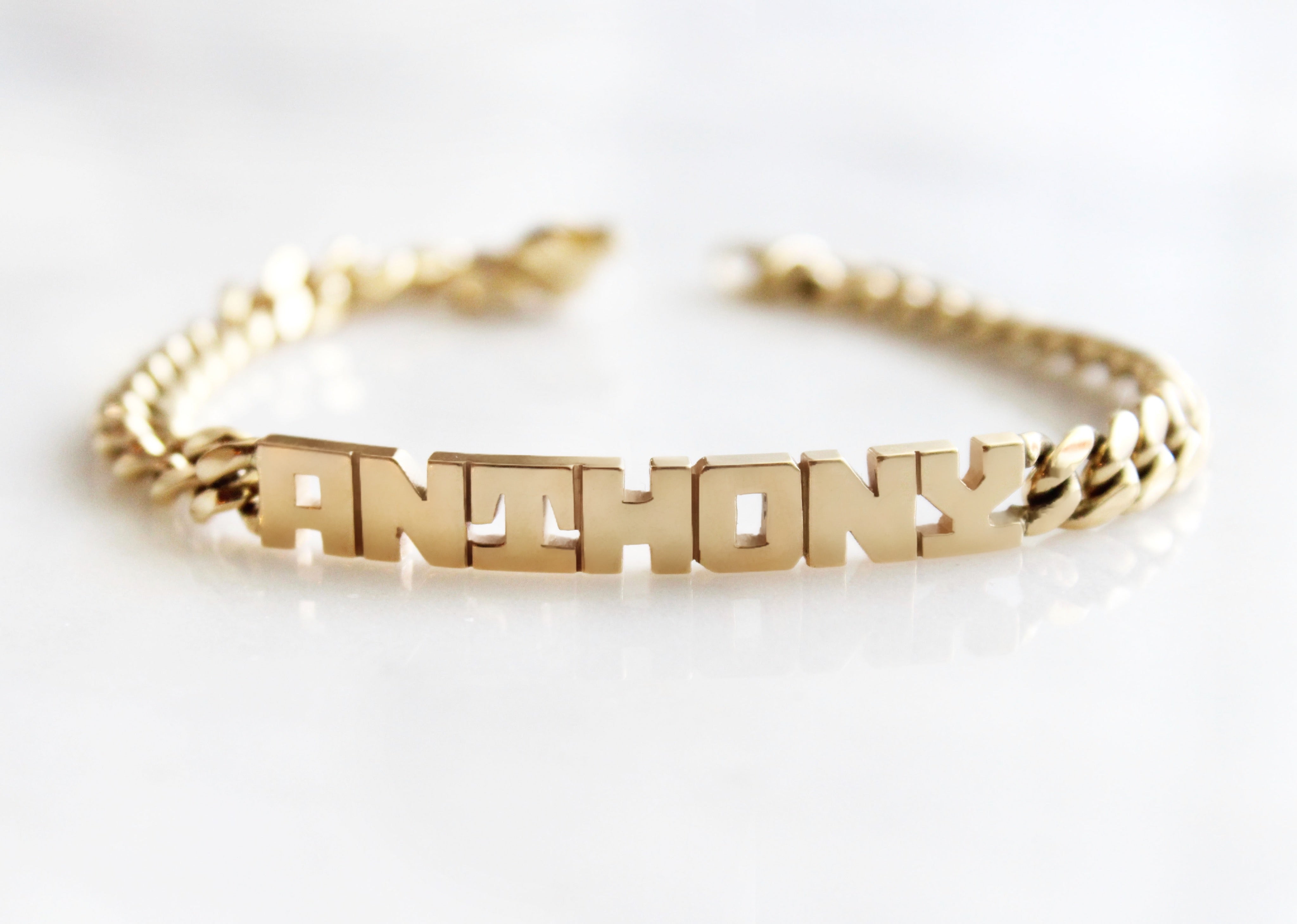 Kimiya Jewelers Name Chain Bracelet