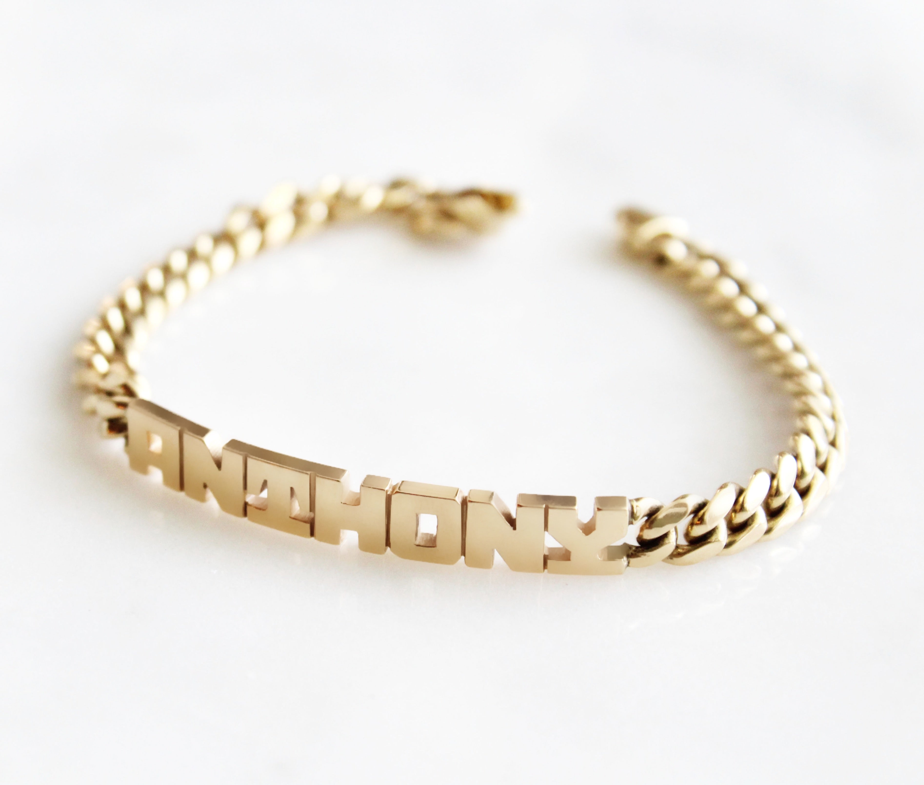 Kimiya Jewelers Name Chain Bracelet