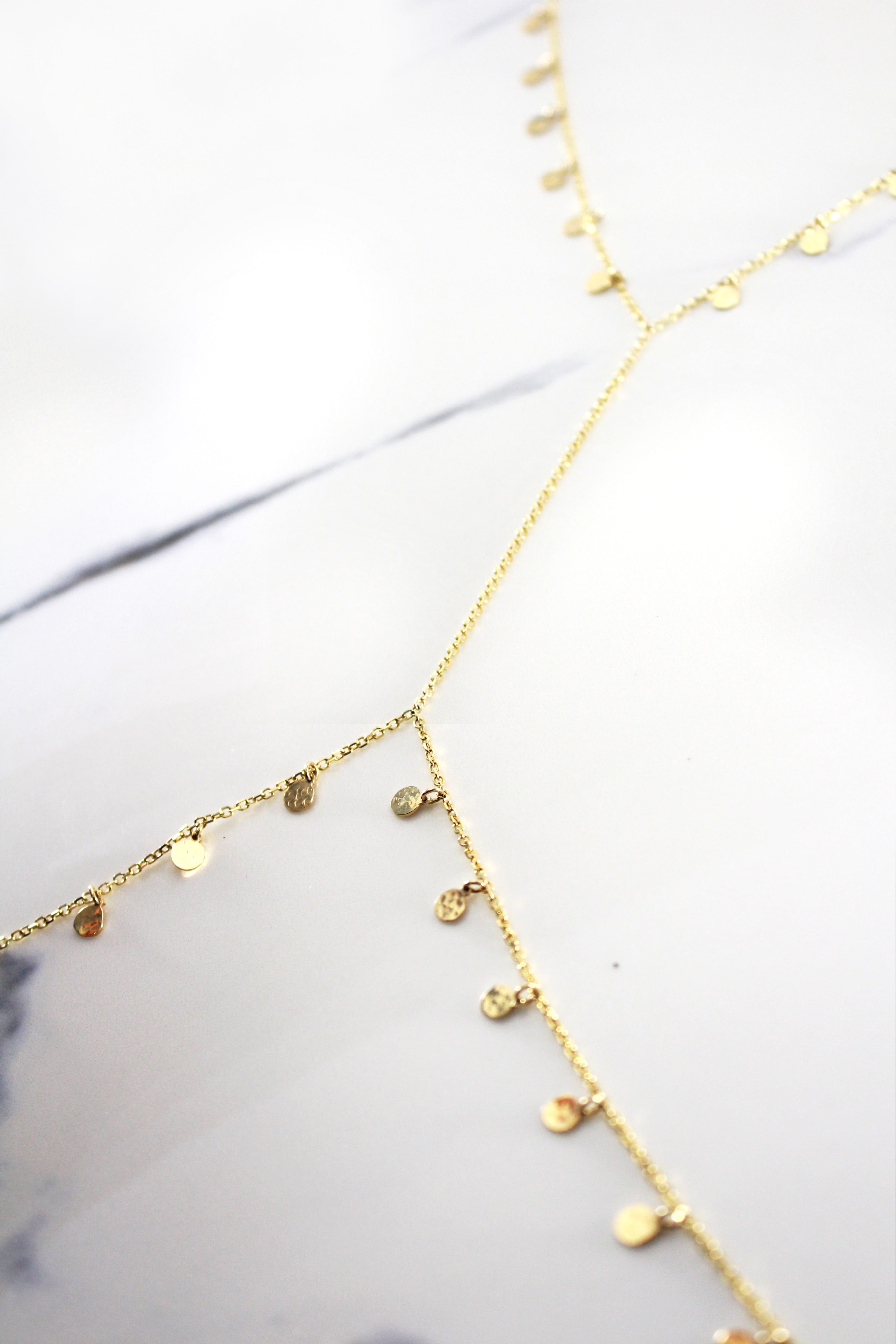 14k Solid Gold Kayra Body Chain