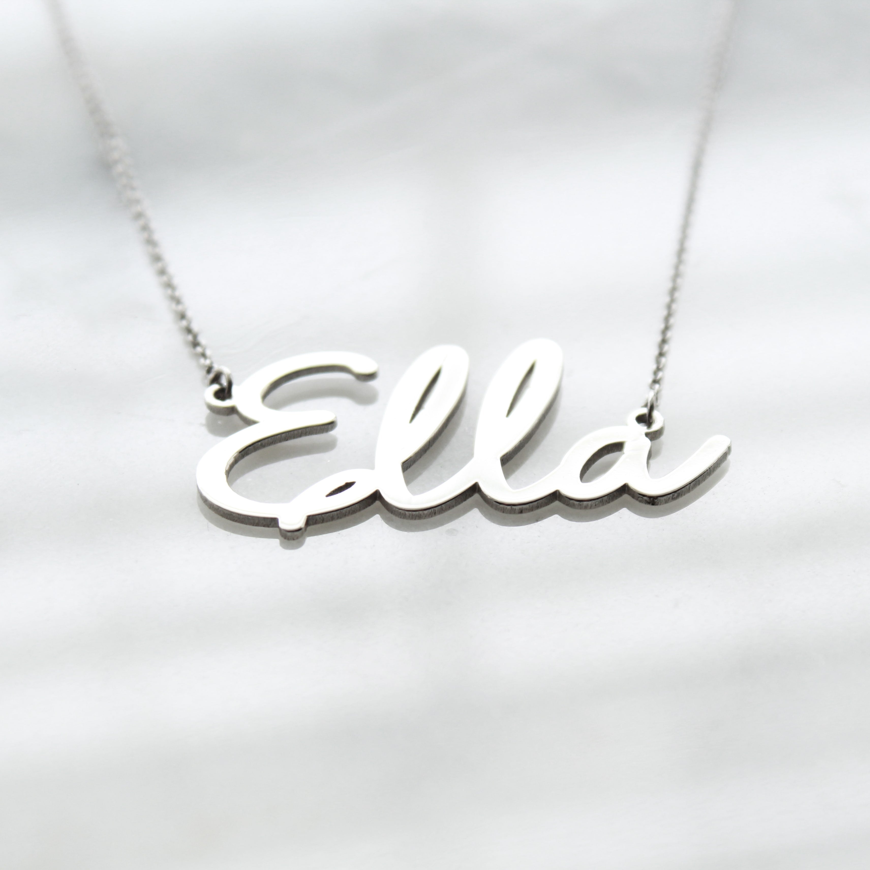 Script Name Necklace