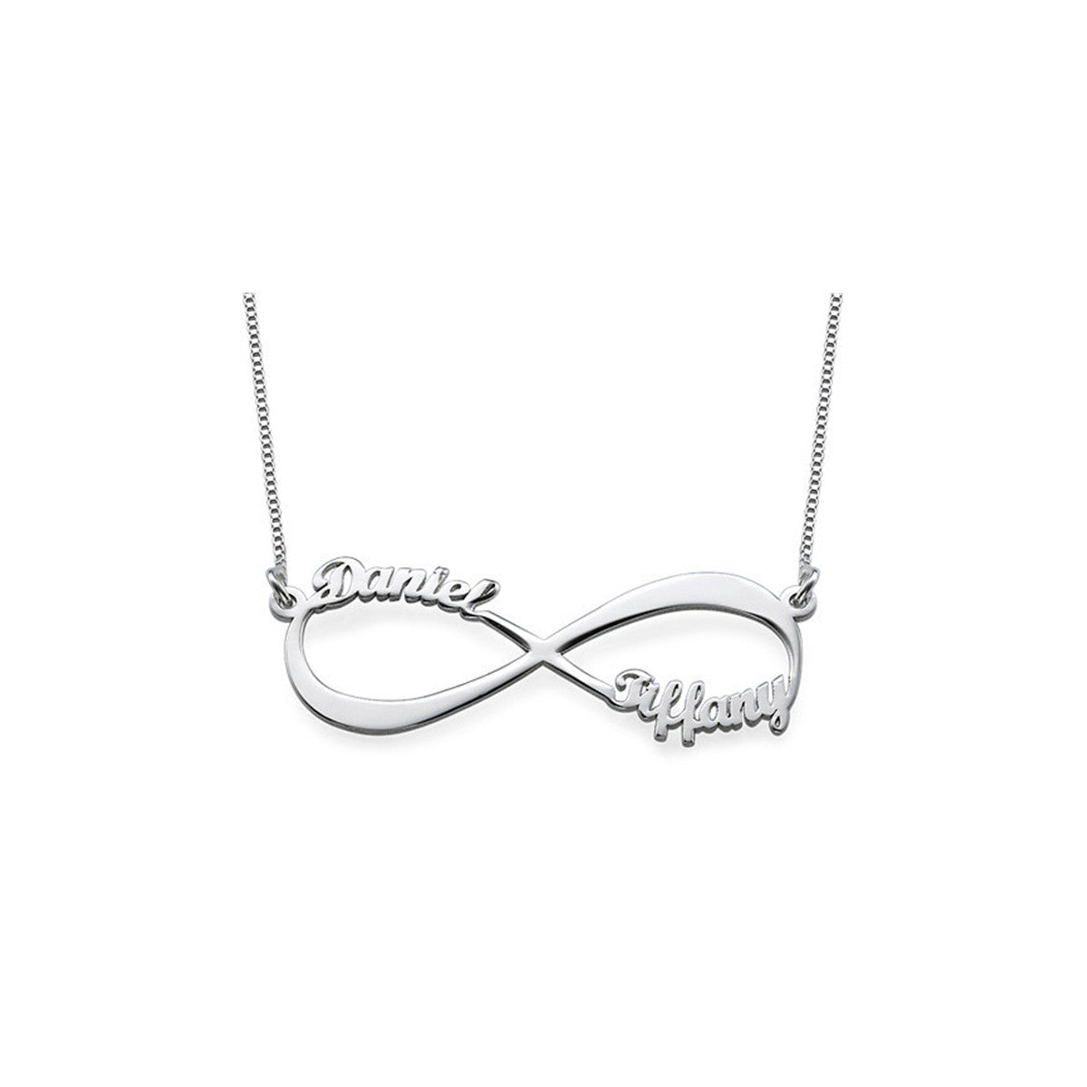 Personalizable Infinity Necklace