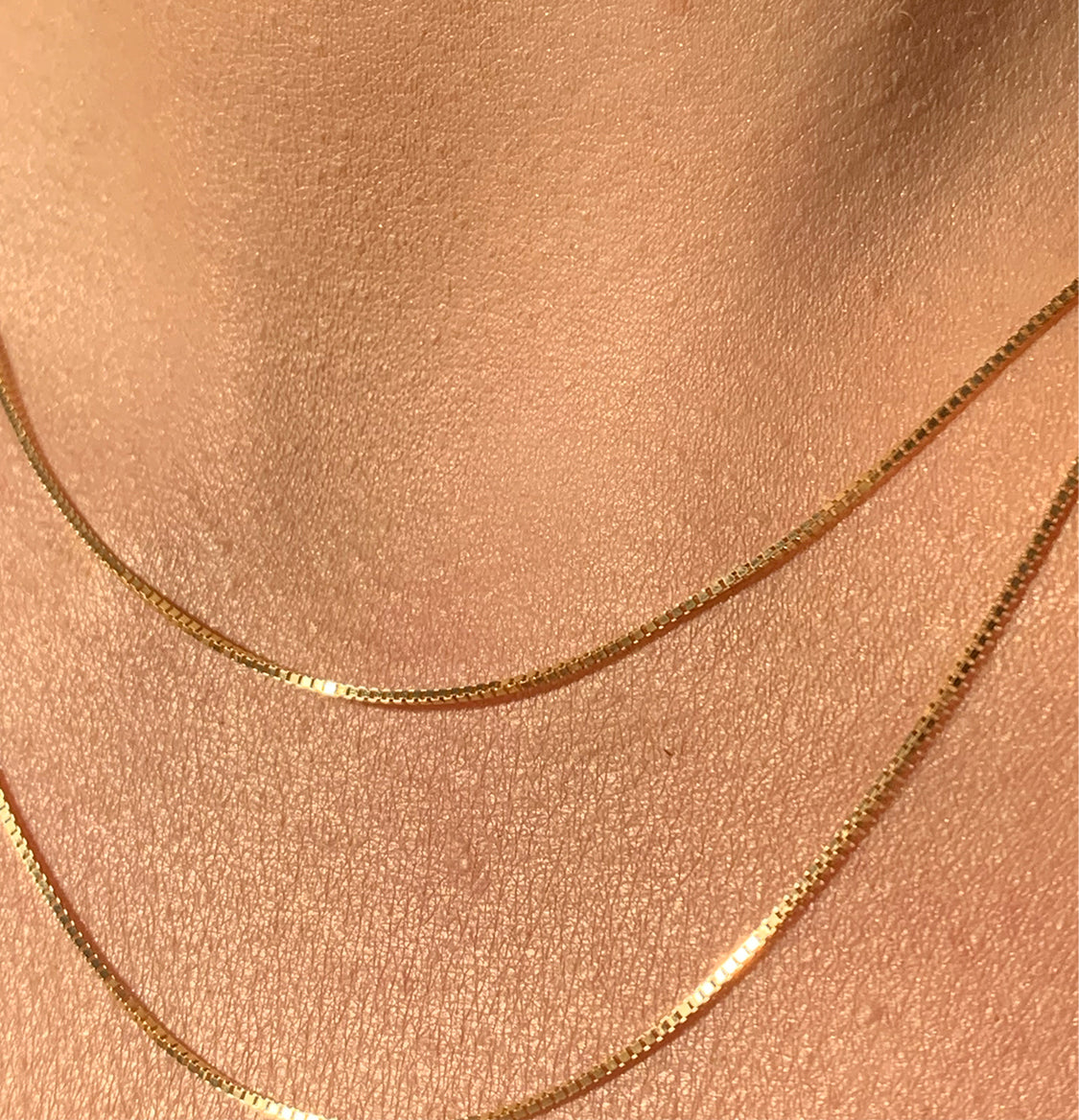 14k Box Chain