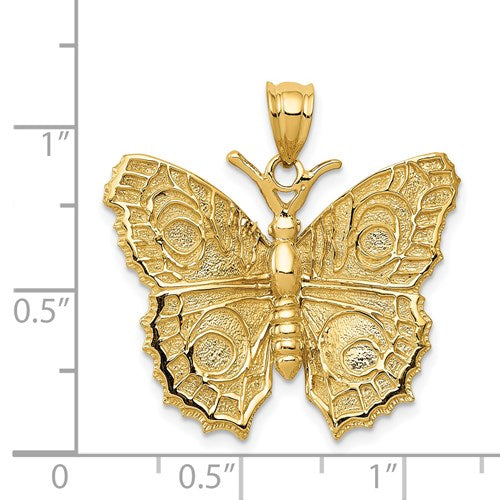Gold Butterfly Pendant