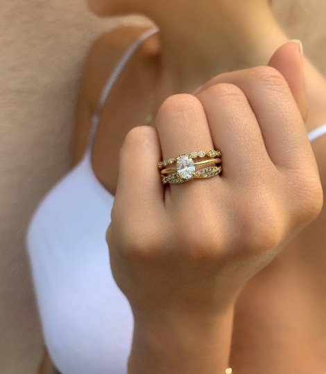 21st anniversary/50th birthday custom wedding ring redo : r/jewelry