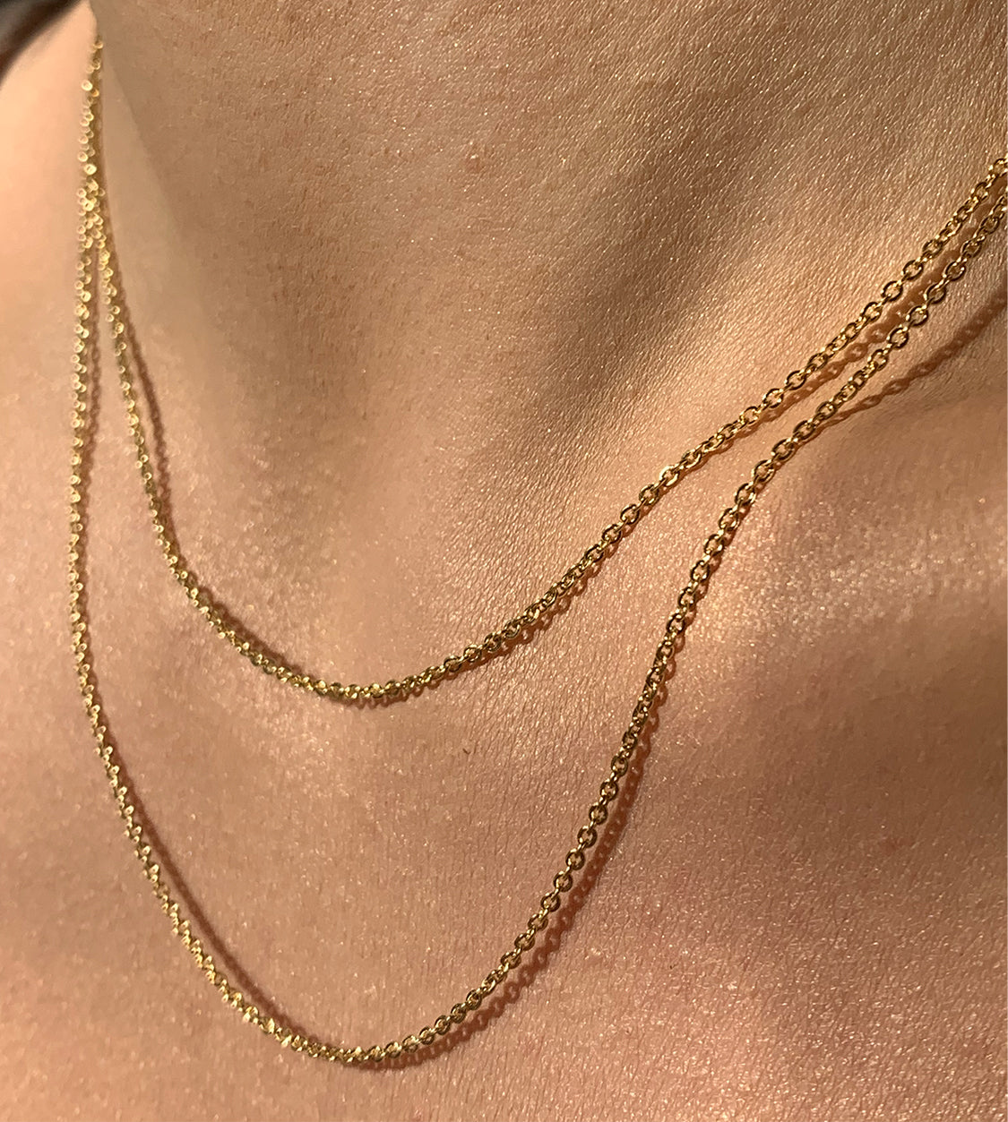 14k Cable Chain